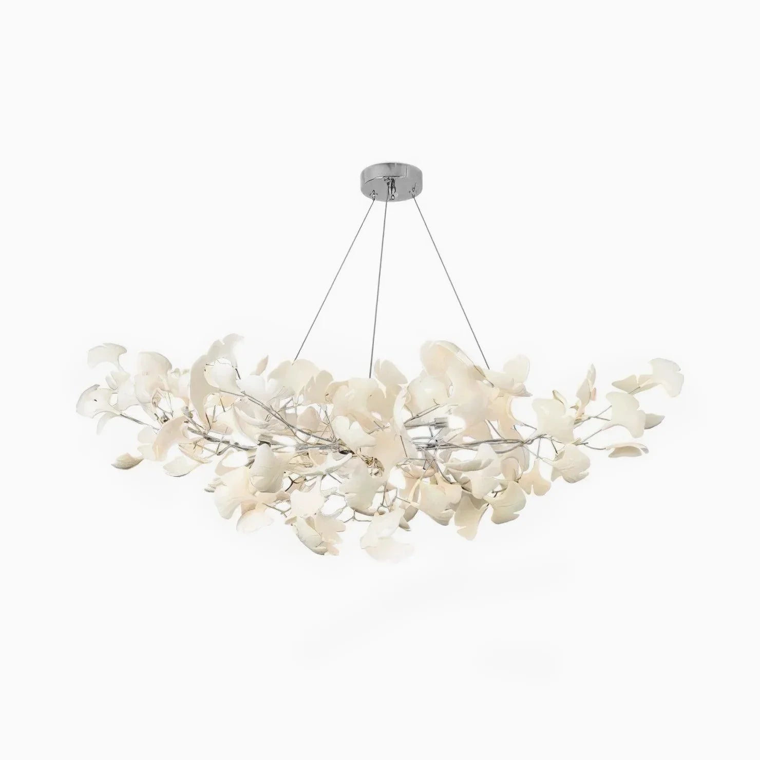 Olivia Lampadario di Lusso in Ceramica con Forma a U