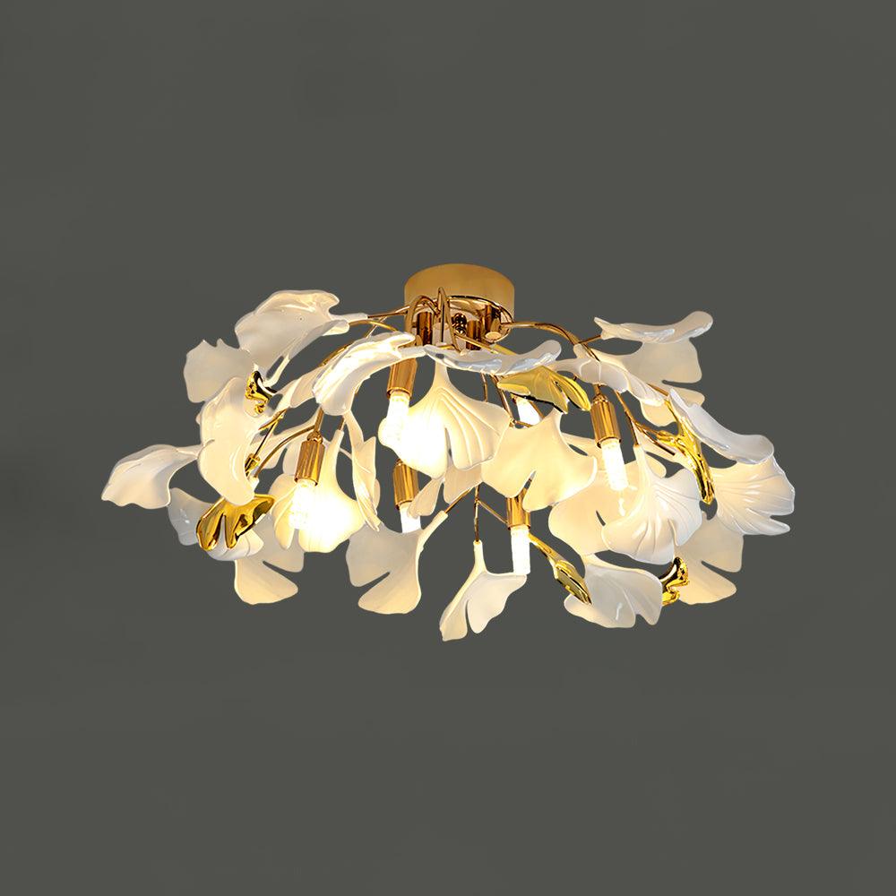 Olivia Lampada da Soffitto in Ceramica Ginkgo