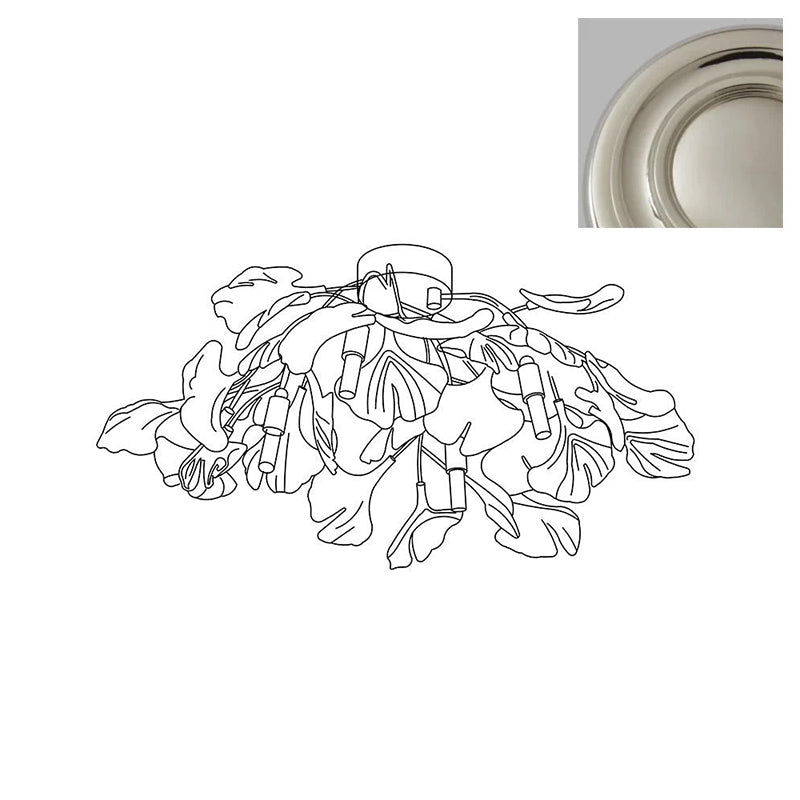 Olivia Lampada da Soffitto in Ceramica Ginkgo