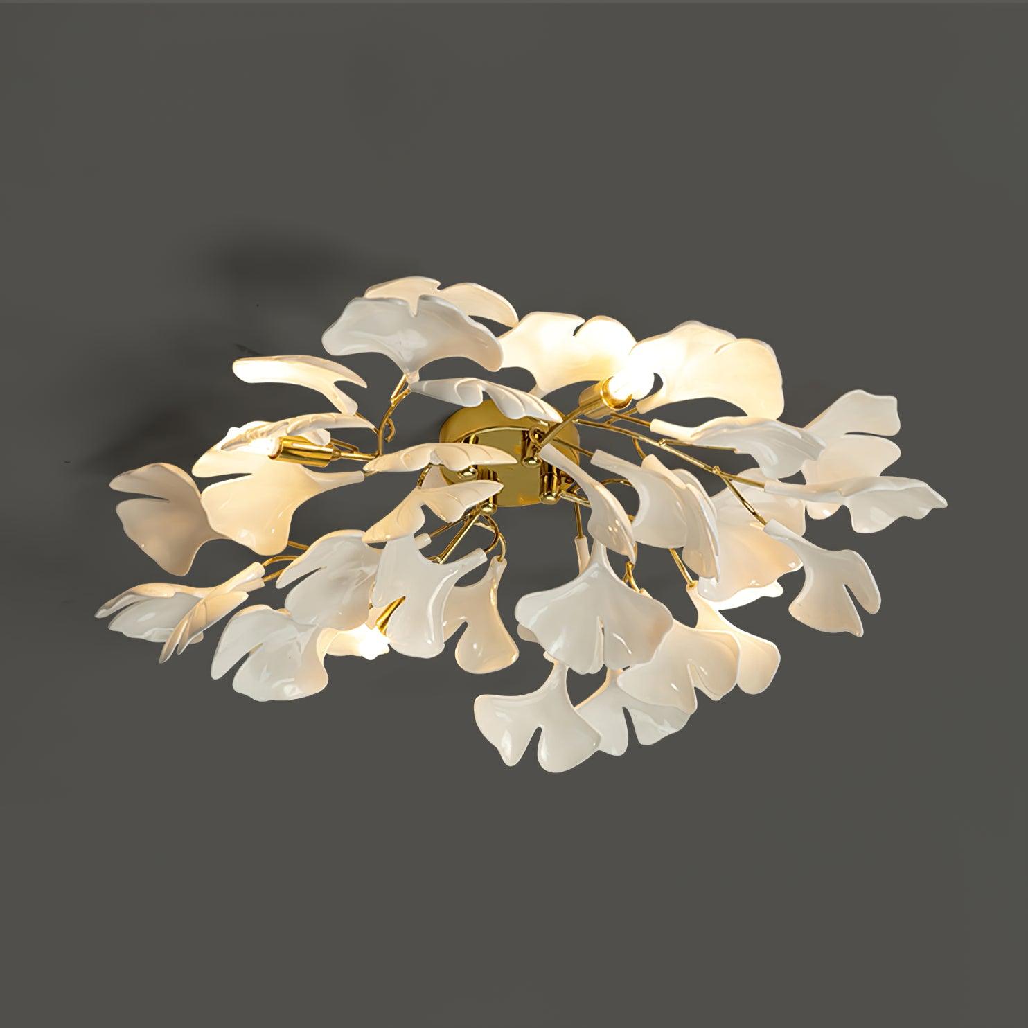 Olivia Lampada da Soffitto in Ceramica Ginkgo