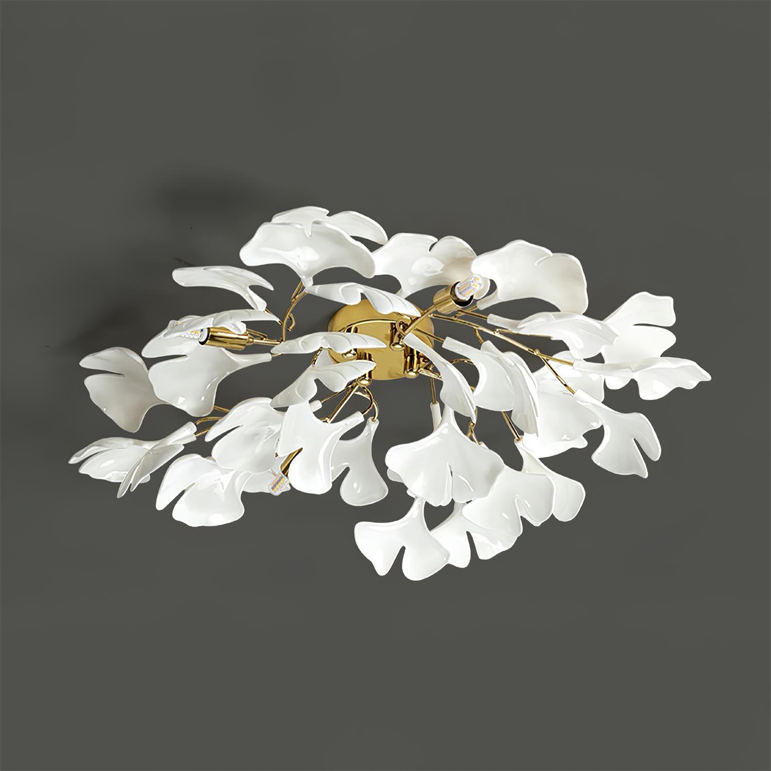Olivia Lampada da Soffitto in Ceramica Ginkgo