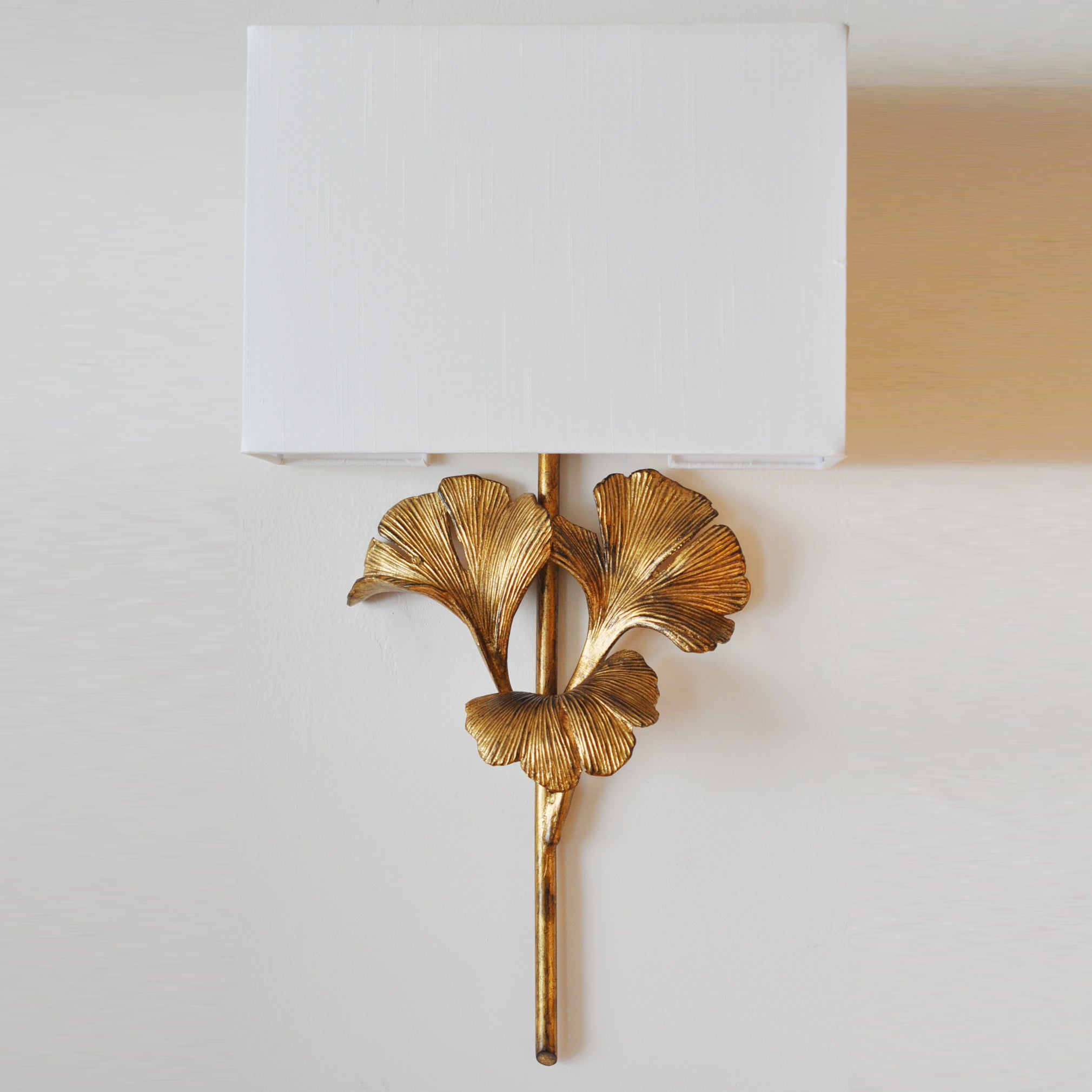 Silva Lampada da Parete Foglia di Ginkgo
