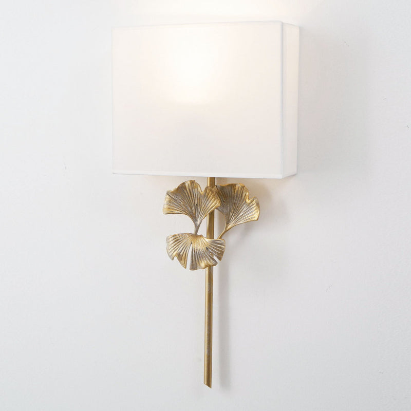 Silva Lampada da Parete Foglia di Ginkgo