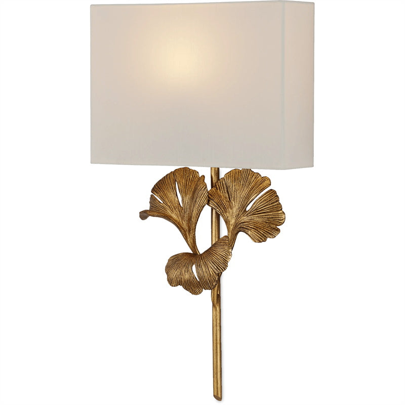 Silva Lampada da Parete Foglia di Ginkgo