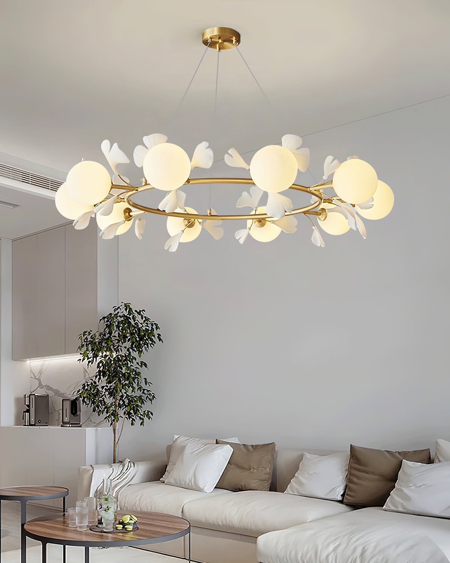 Fidova 8-Light Globe Chandelier - Letslighting