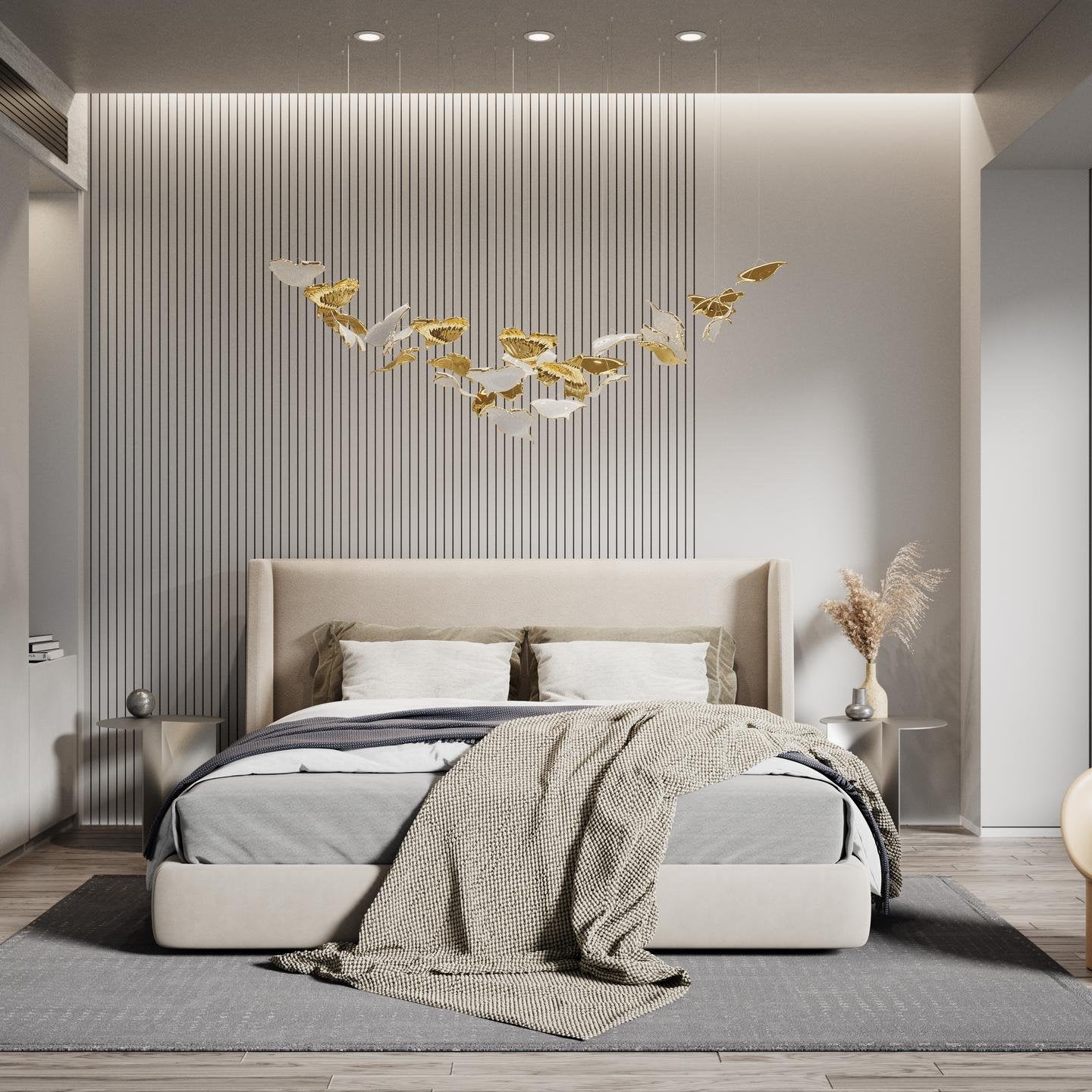 Ucareth Metal Leaf Pendant Light - Blowlighting