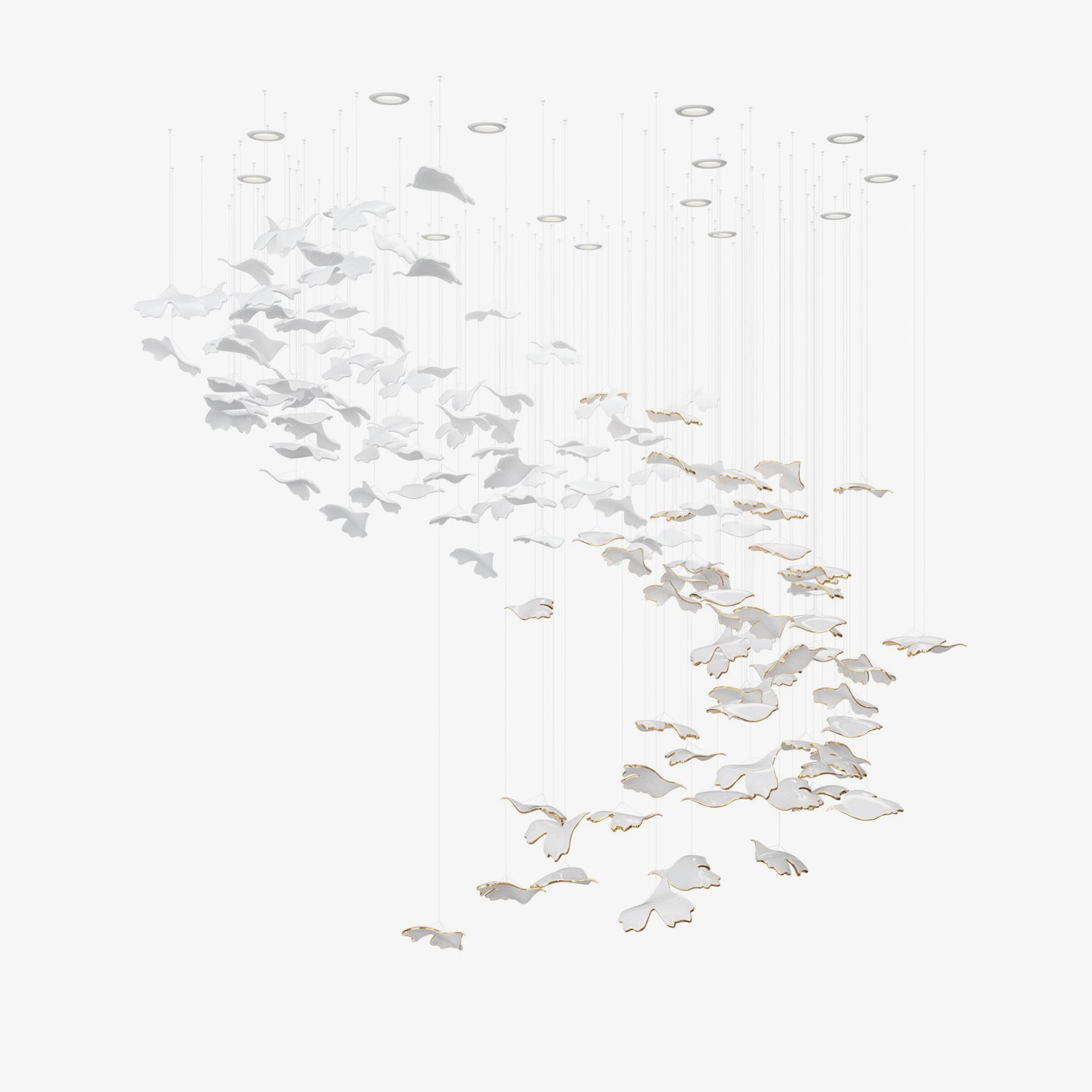 Ucareth Metal Leaf Pendant Light - Blowlighting