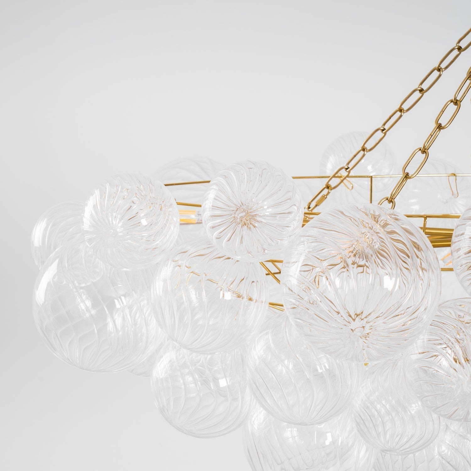 Aurora Chandelier Glass Ball Bubble Modern - Blowlighting