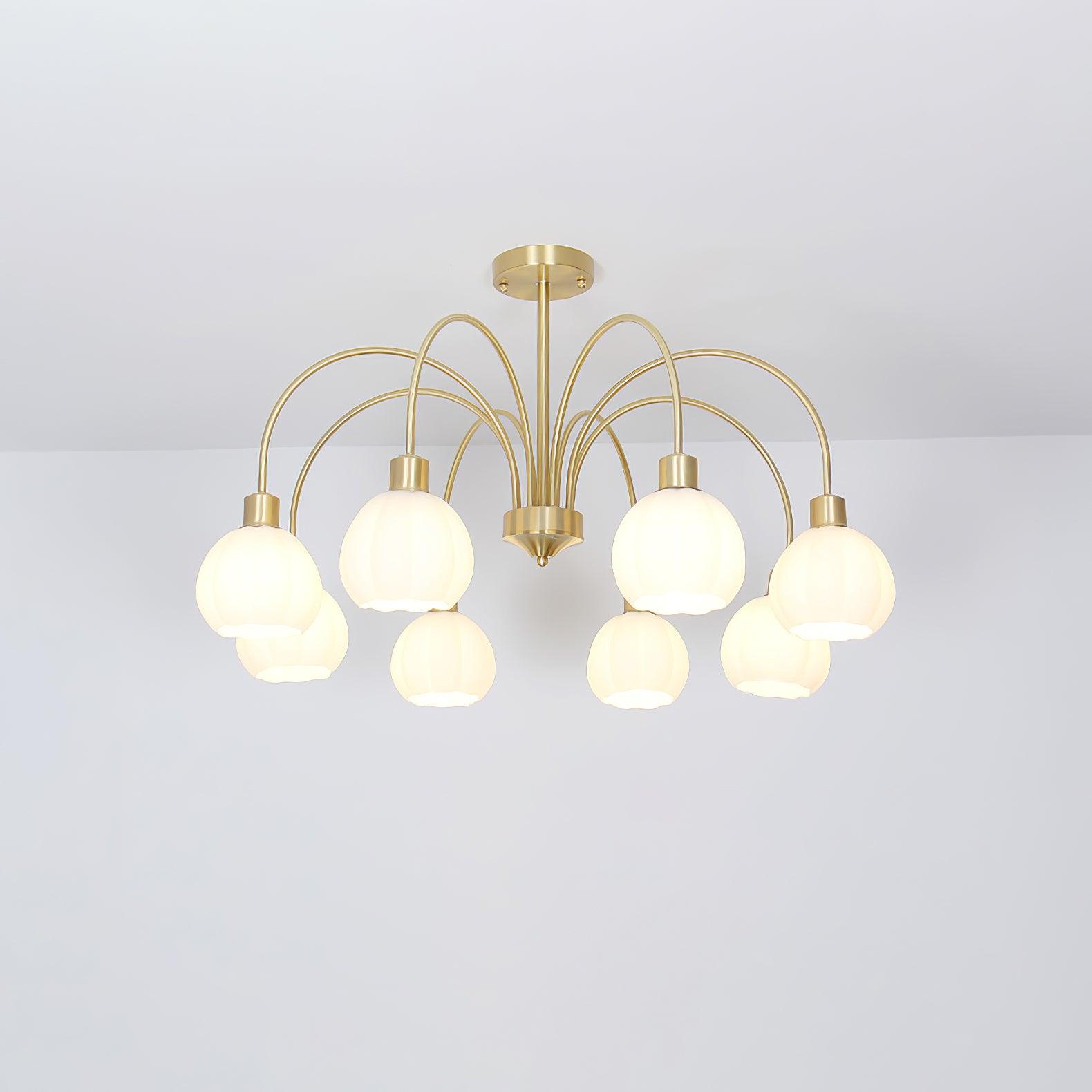 Sawyer Vintage Metal Chandelier - Blowlighting