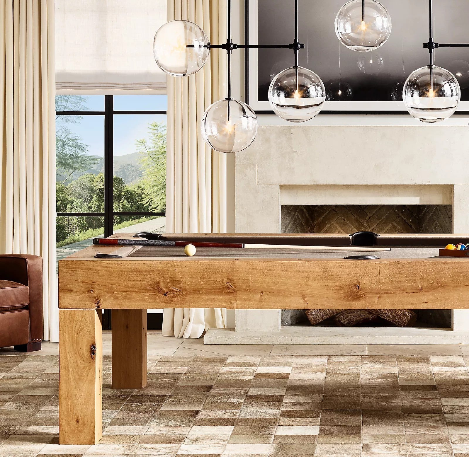 Orbit Contemporary Glass Chandelier - Blowlighting