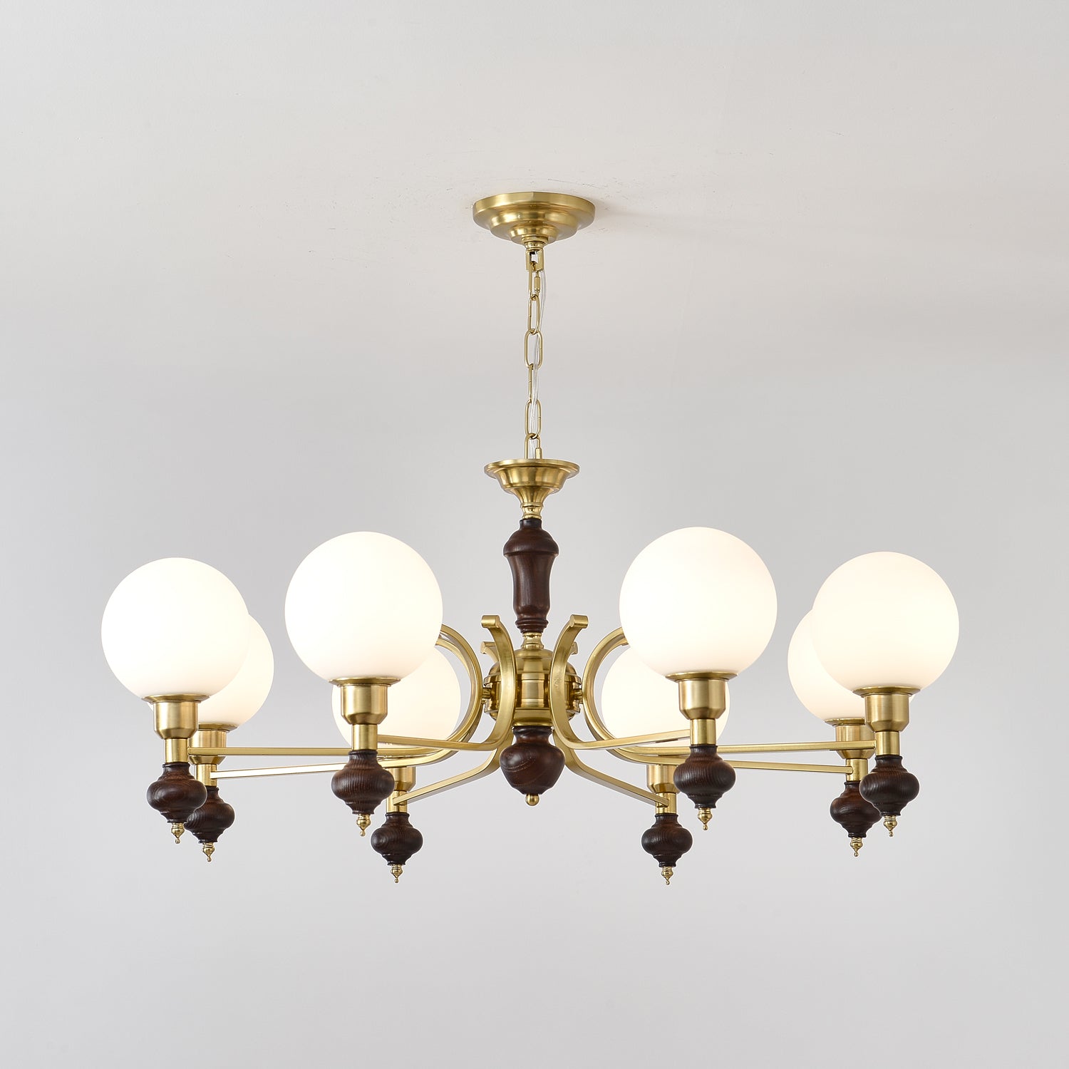 Globe Orb Chandelier - Blowlighting