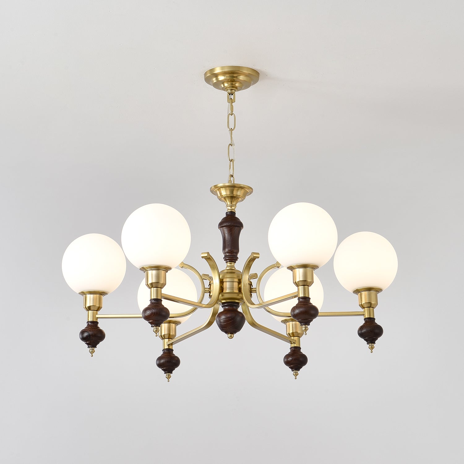 Globe Orb Chandelier - Blowlighting