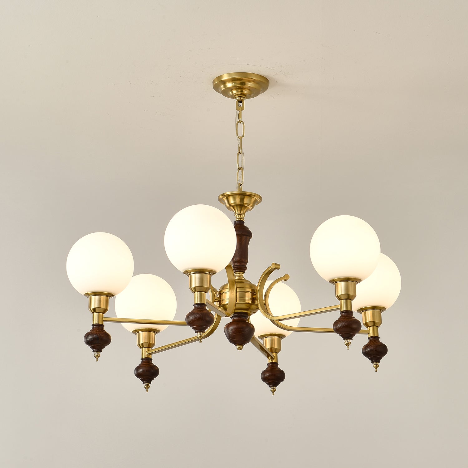 Globe Orb Chandelier - Blowlighting