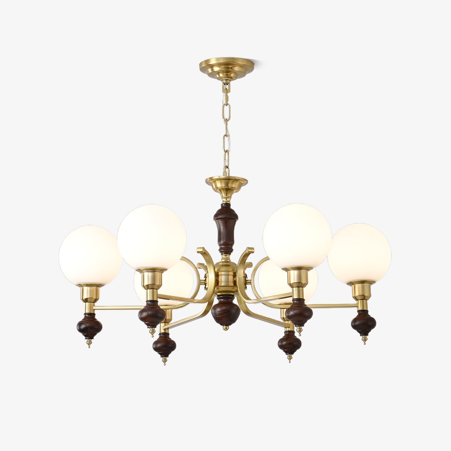 Globe Orb Chandelier - Blowlighting