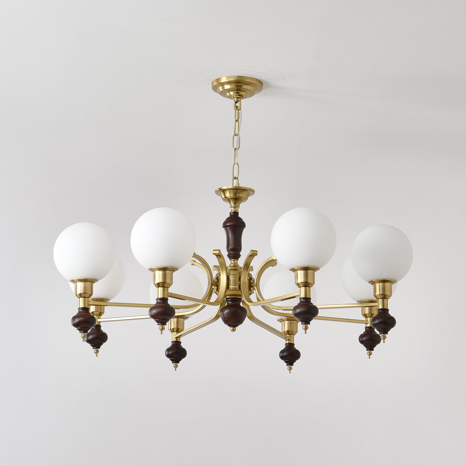 Globe Orb Chandelier - Blowlighting