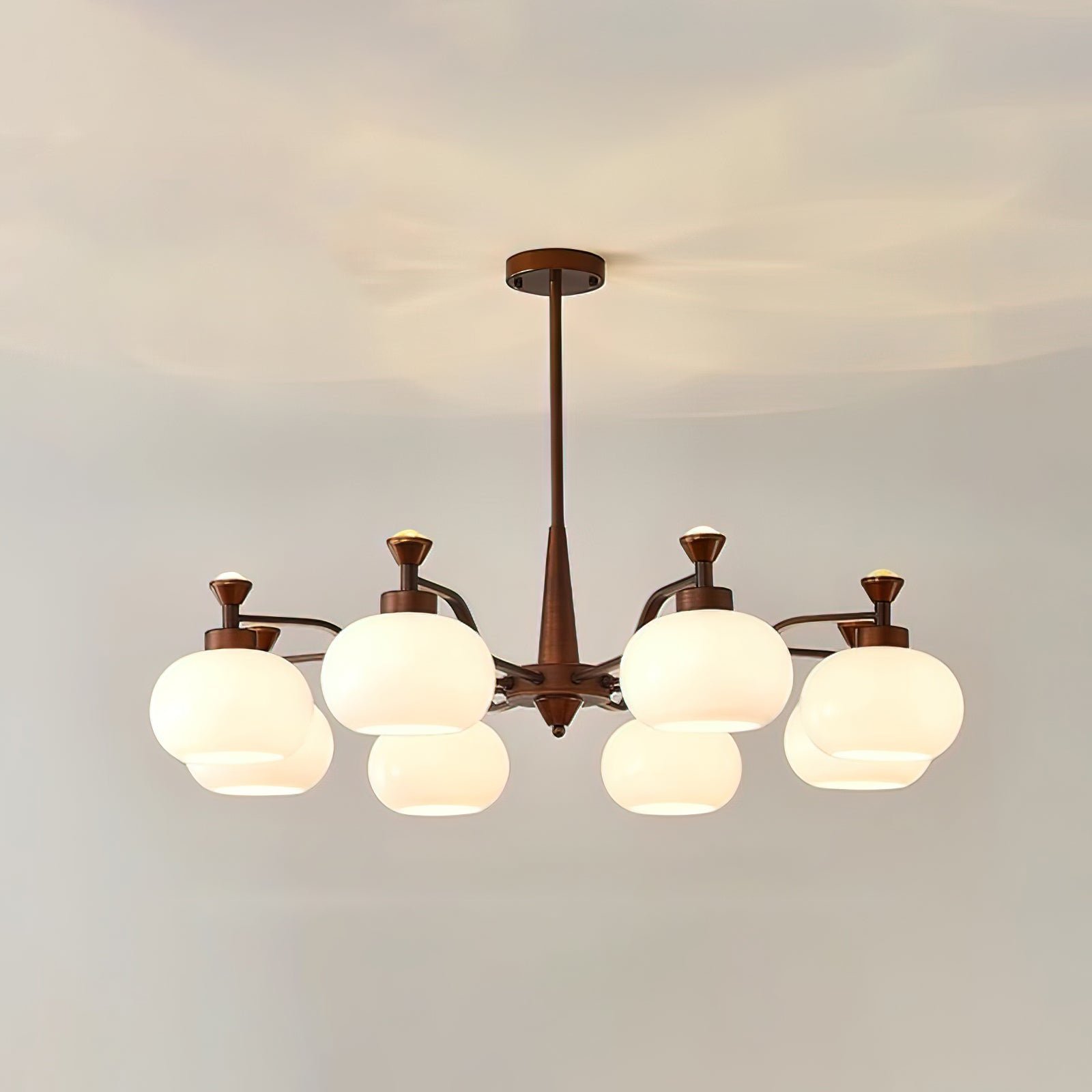 Aurora Chandelier Globe Spotlight - Blowlighting