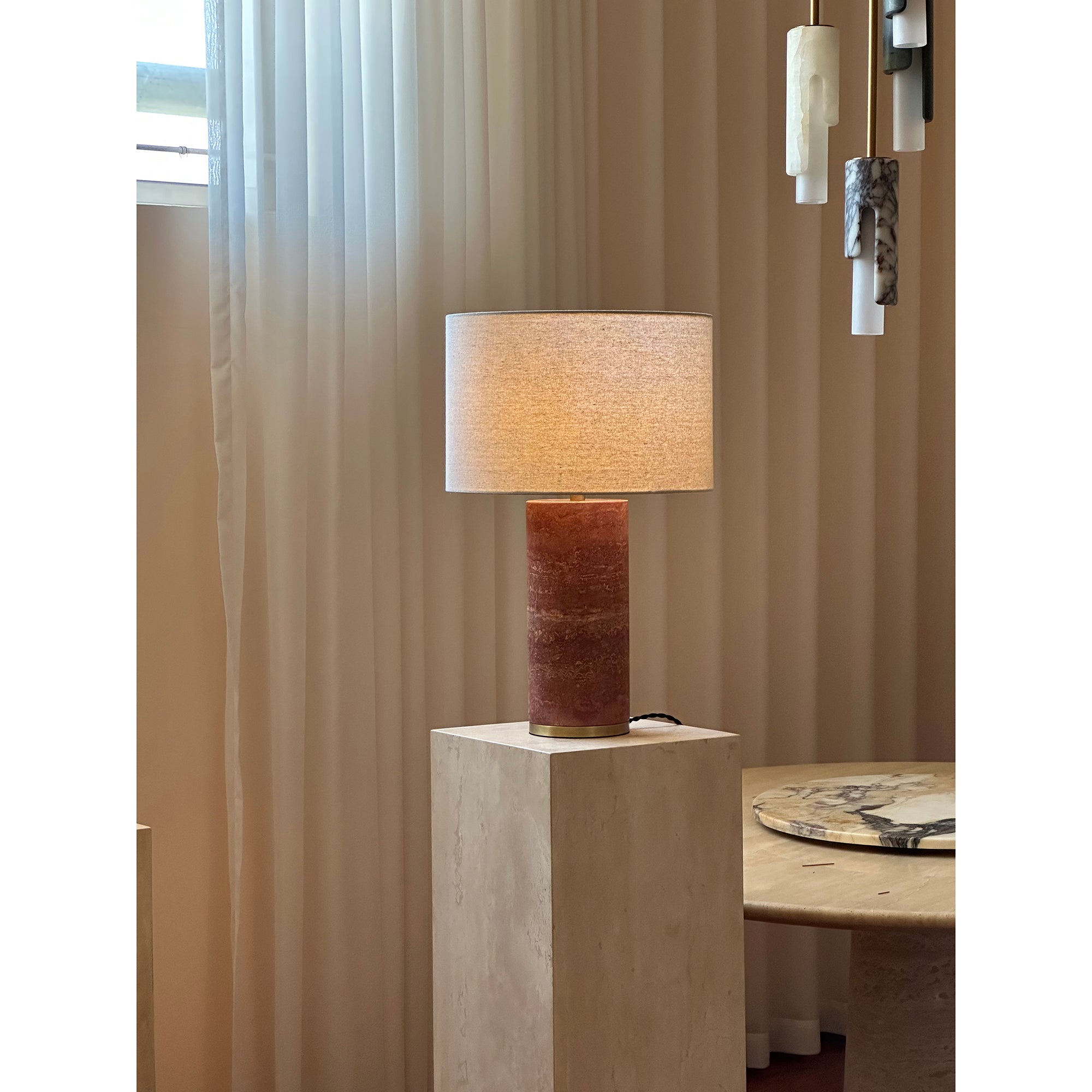 Gravity Table Lamp - Lamp Copper