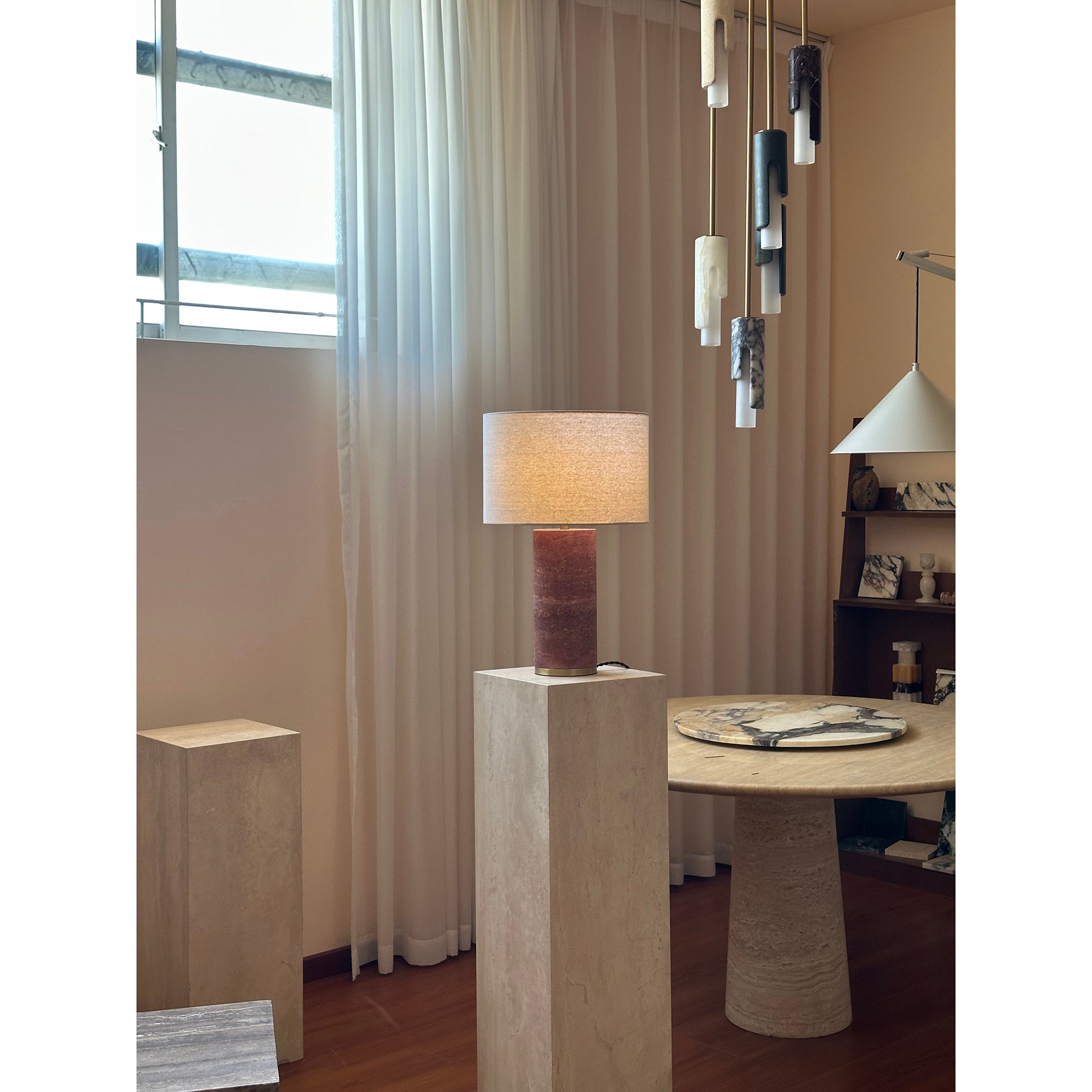 Gravity Table Lamp - Lamp Copper