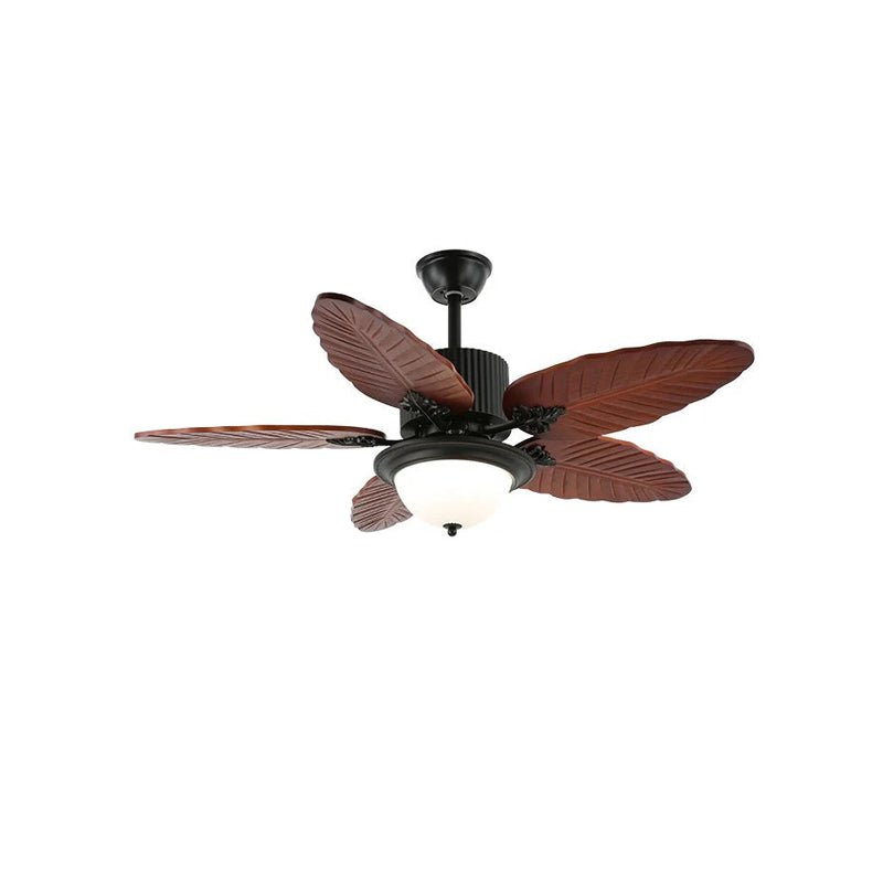 Ventilatore da Soffitto Tropicale Virella, dettaglio finitura nera