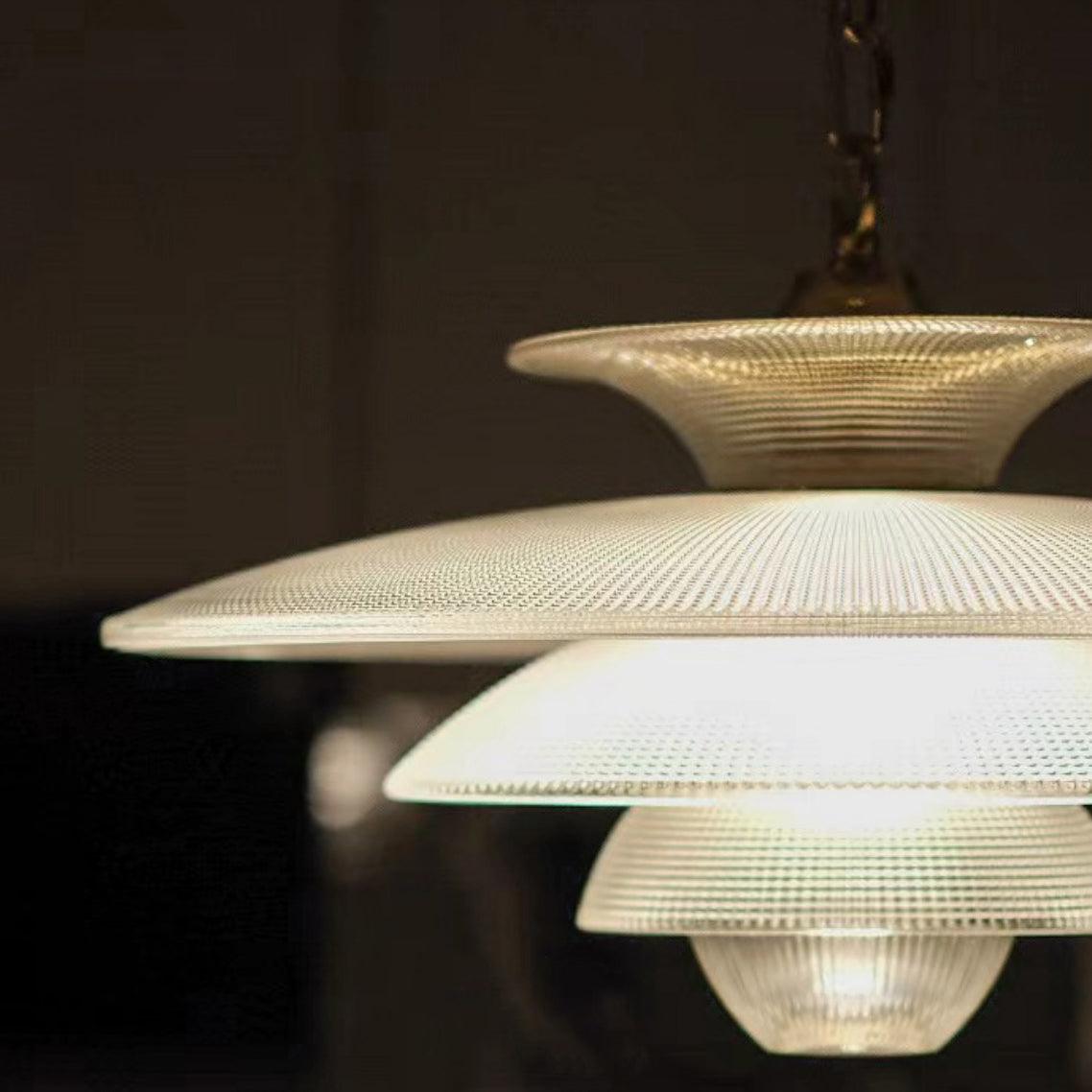 Grid Glass Pendant Light - Blowlighting