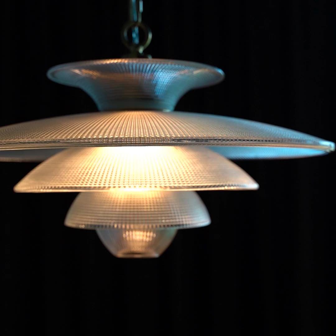 Grid Glass Pendant Light - Blowlighting