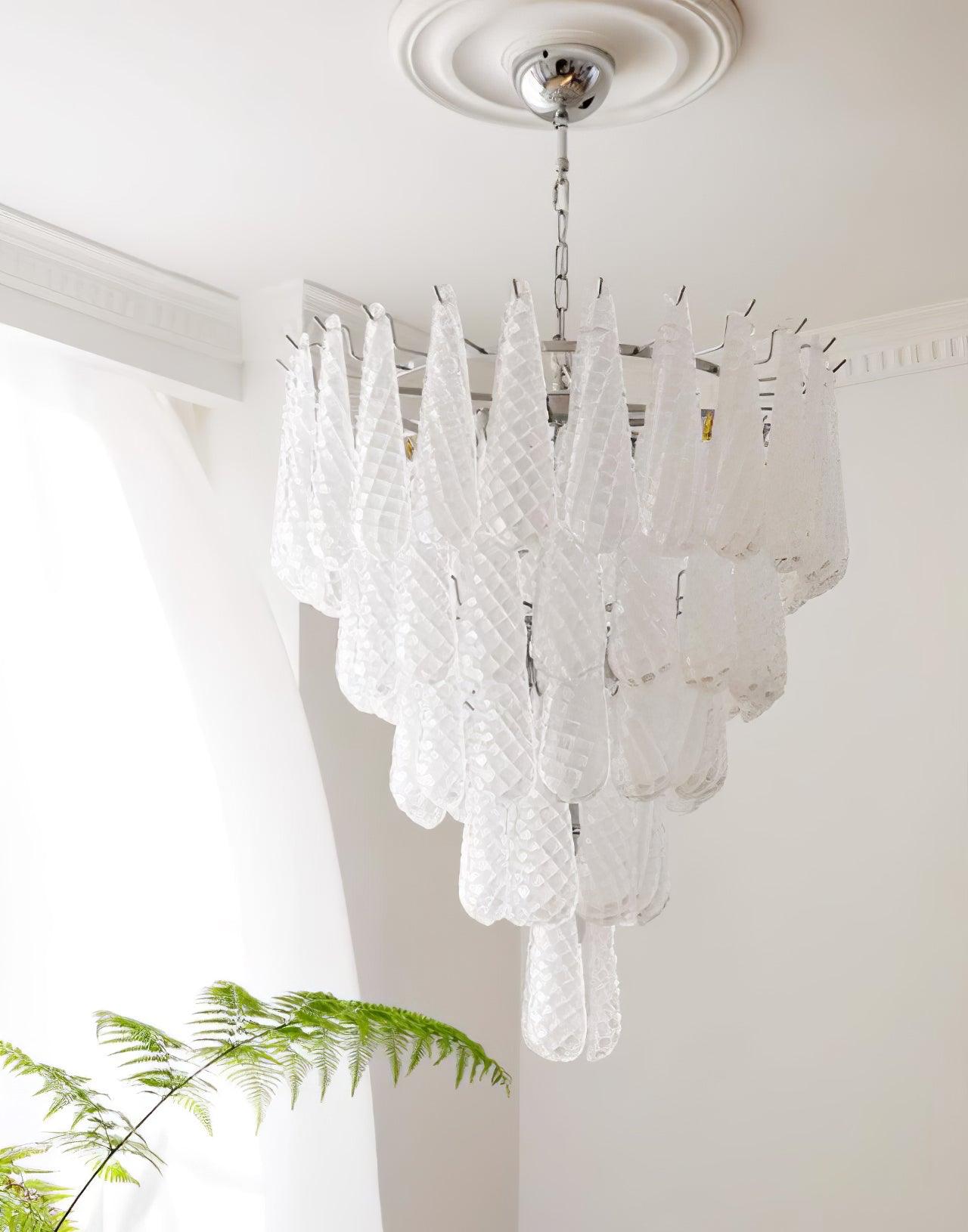 Zemaryra Murano Glass Chandelier - Neutralighting