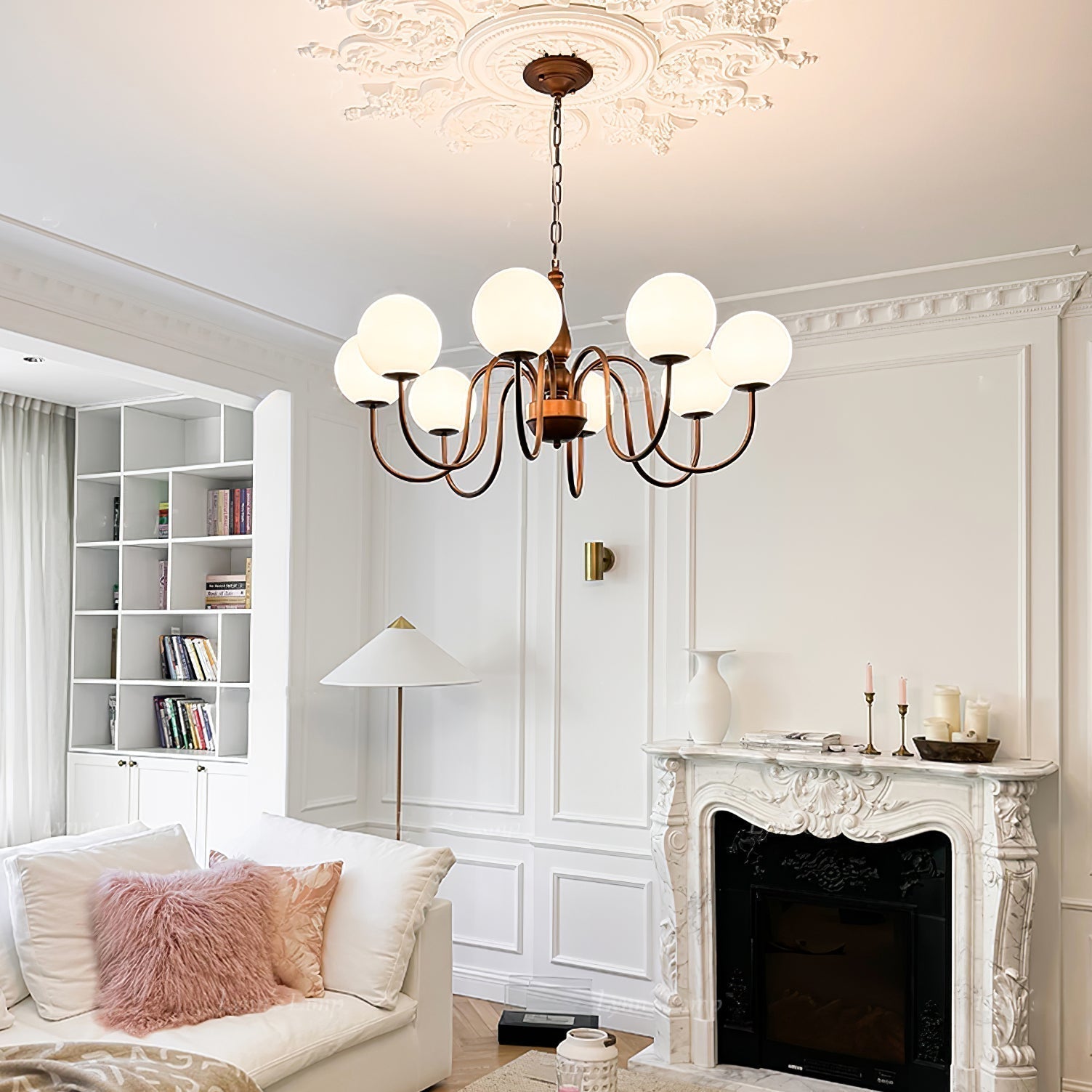 Grove Balls Chandelier - Blowlighting