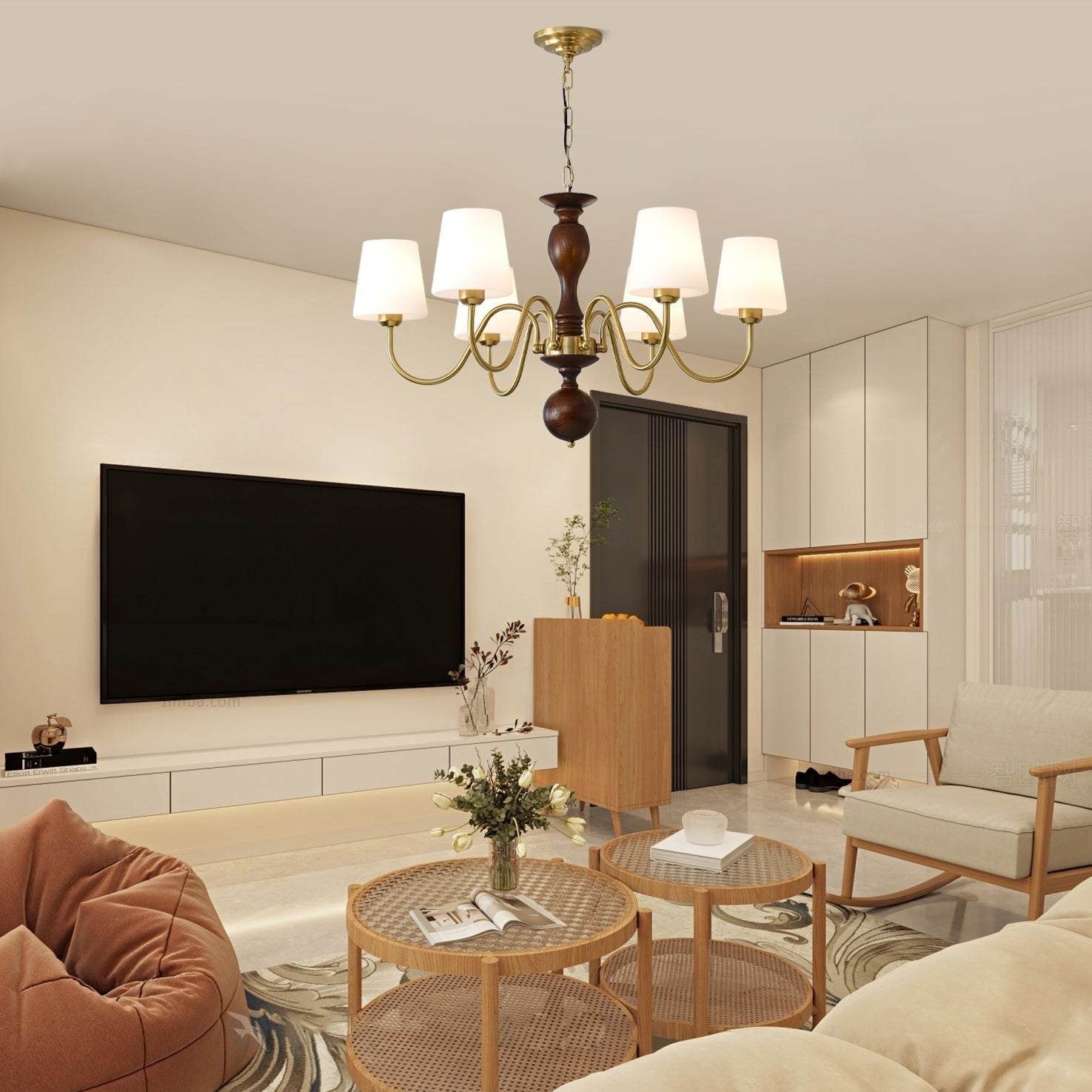 Grove Haven Chandelier - Blowlighting