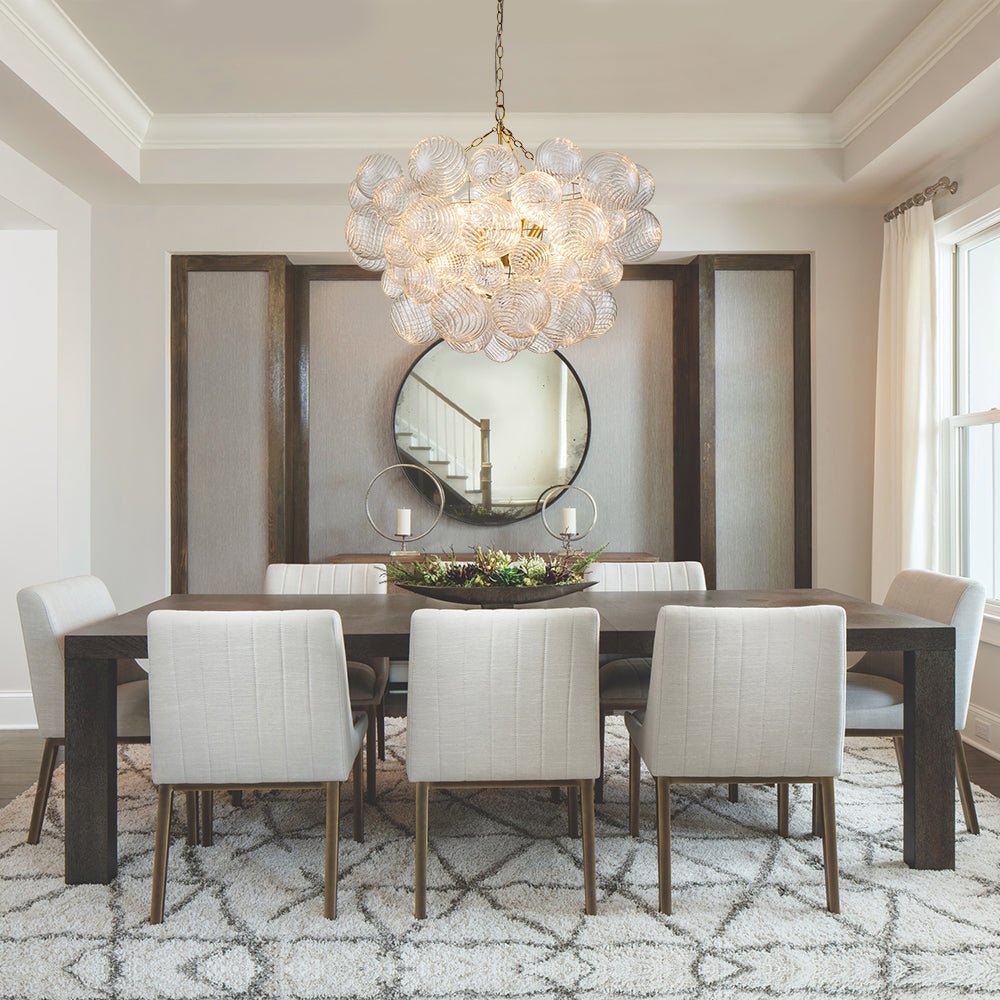 Aurora Chandelier Glass Ball Bubble Modern - Blowlighting