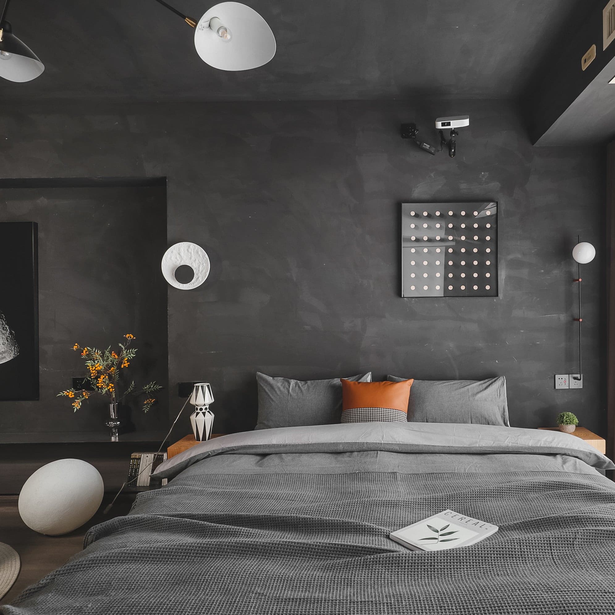 Vosolir Art Modern Minimalist Resin Wall Lamp - Lamp Copper