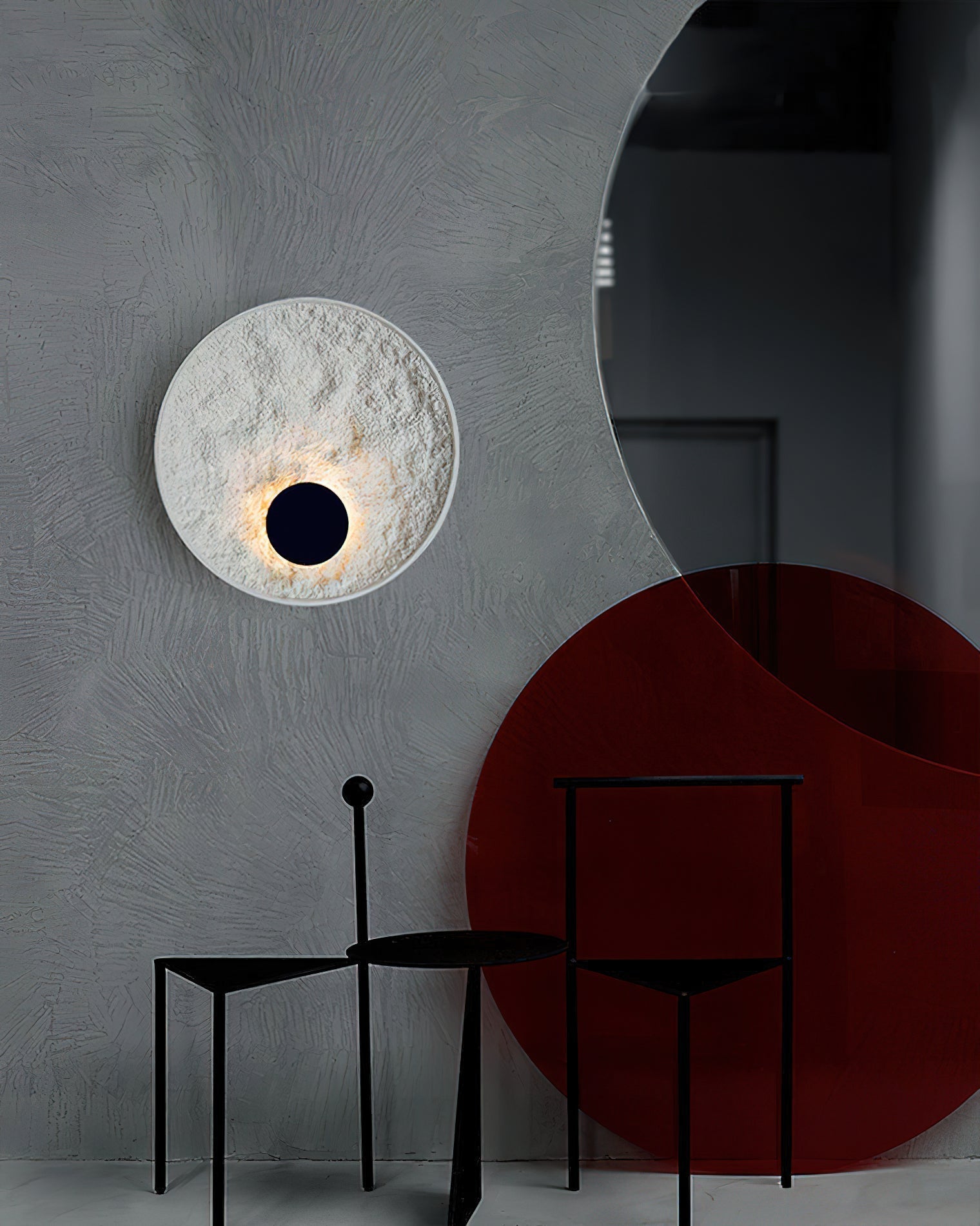 Vosolir Art Modern Minimalist Resin Wall Lamp - Lamp Copper