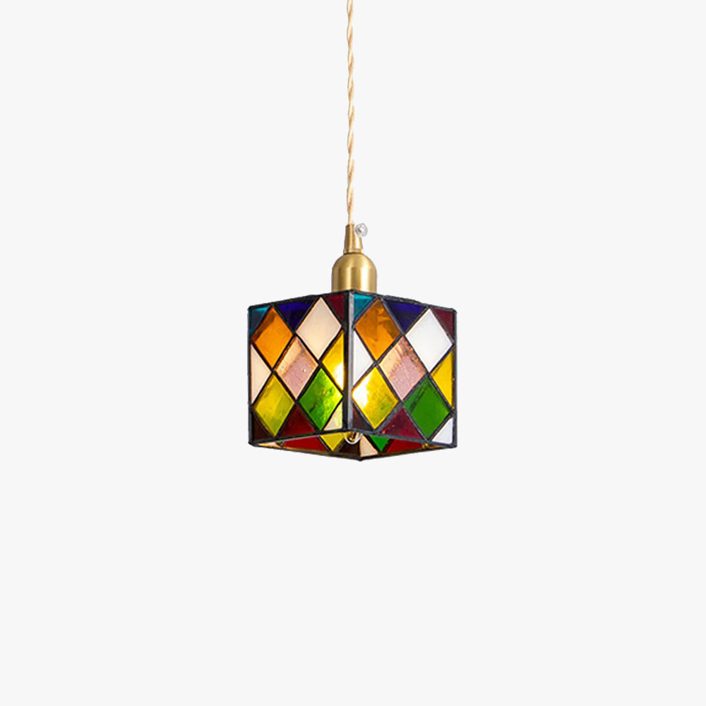Valentina Retro LED Metallo Vetro Lampade a Sospensione Camera da Letto Sala da Pranzo