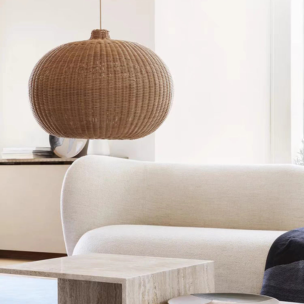 Ritta Giapponese Nordico Lampade a Sospensione Rattan Camera da Letto