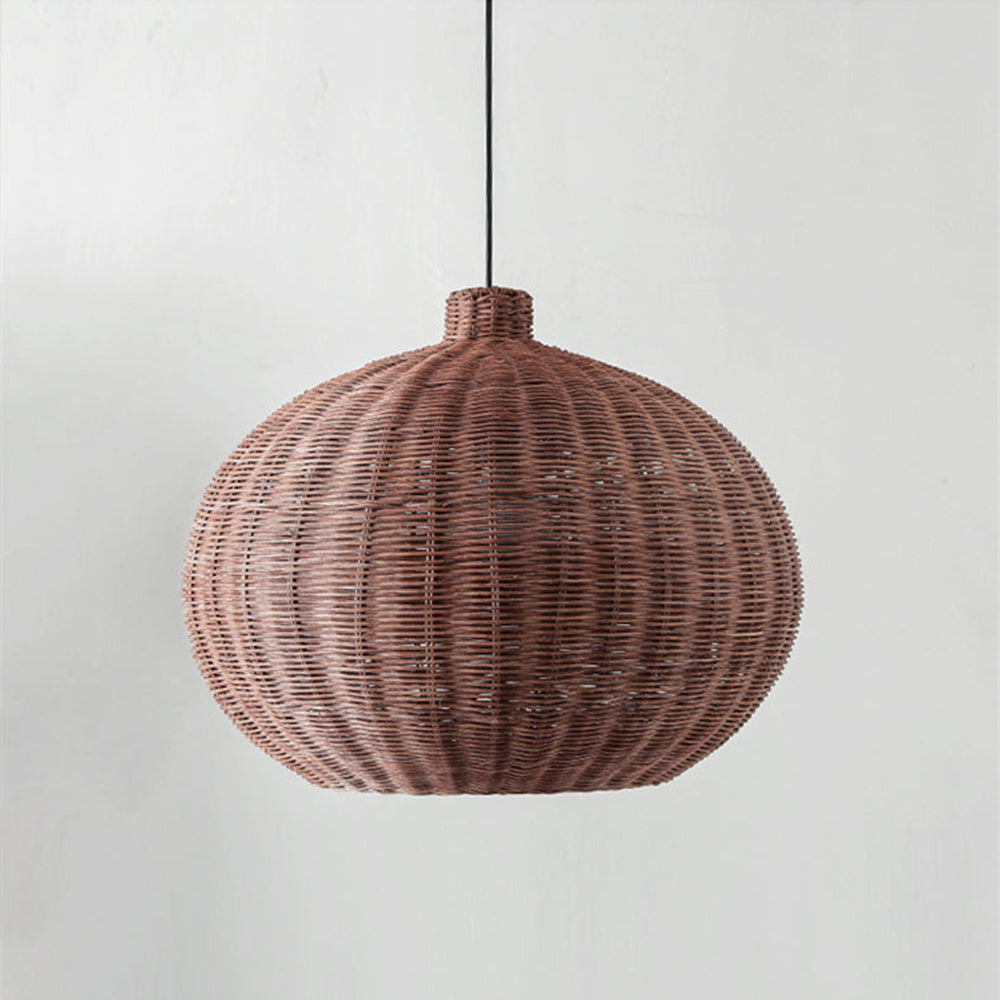 Ritta Giapponese Nordico Lampade a Sospensione Rattan Camera da Letto