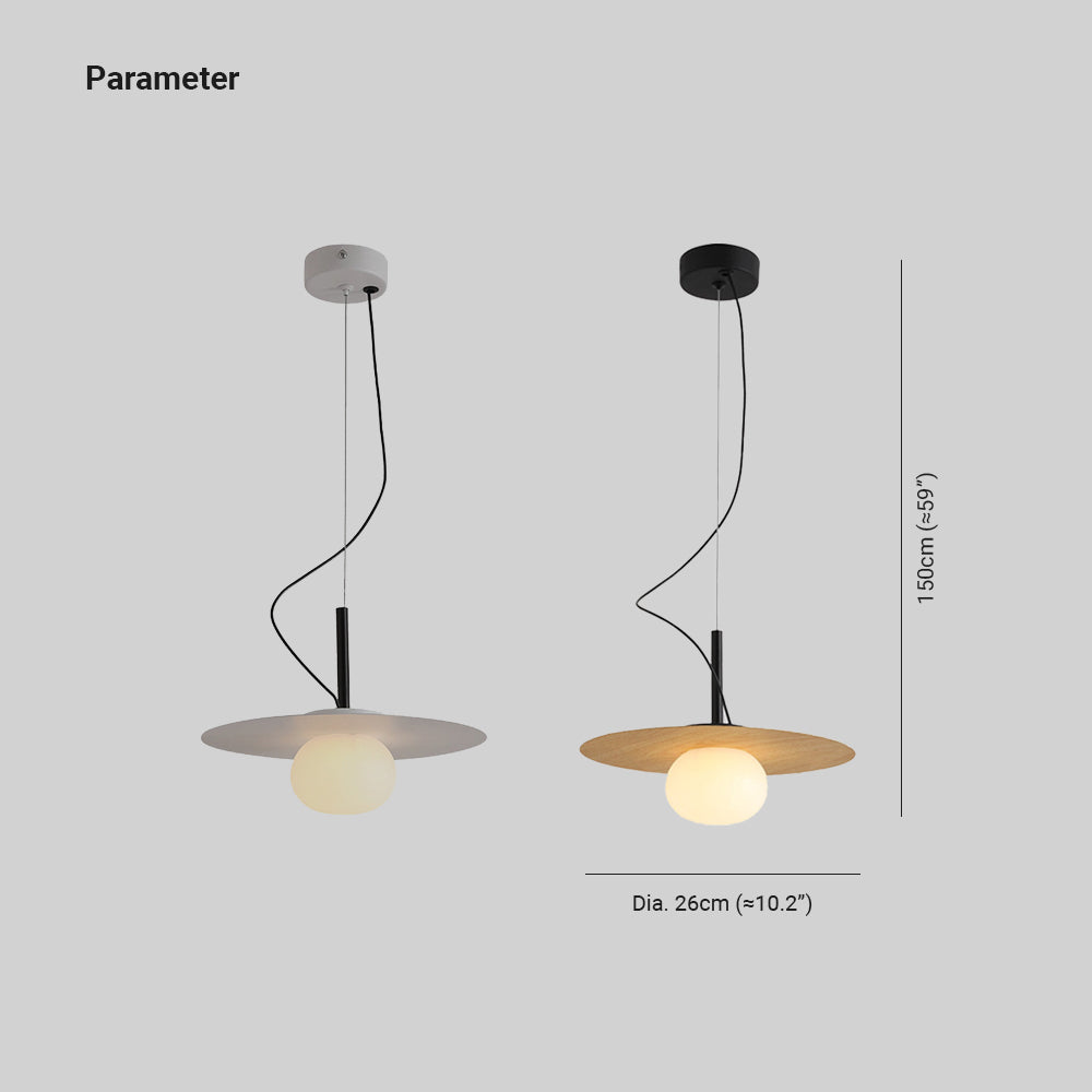 Arisha Minimalista Lampade a Sospensione Metallo Vetro Sala da Pranzo Studio