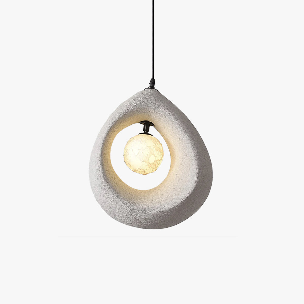 Avi Moderno PVC Sospensione Bianco Grigio Camera da letto Soggiorno