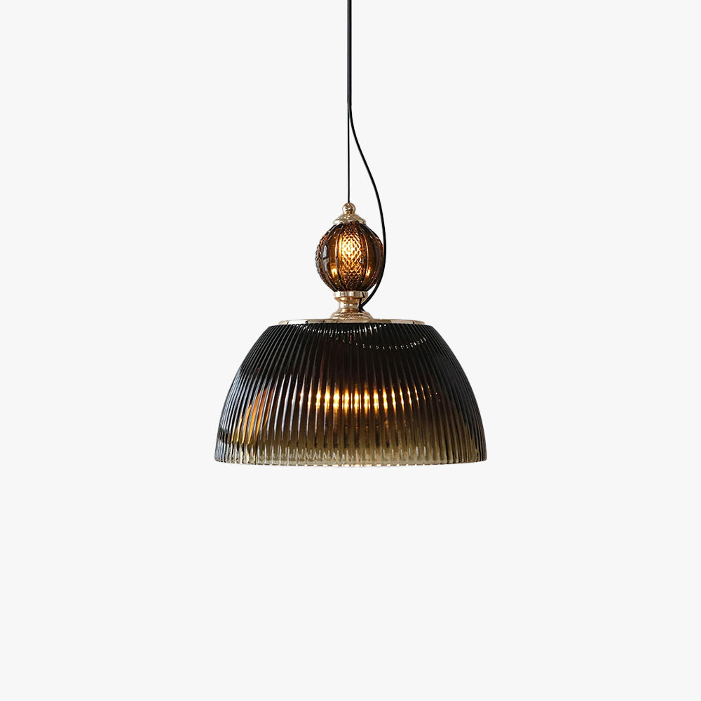 Silva Vintage LED Metallo Vetro Sospensione Verde Soggiorno Camera da letto Ristorante