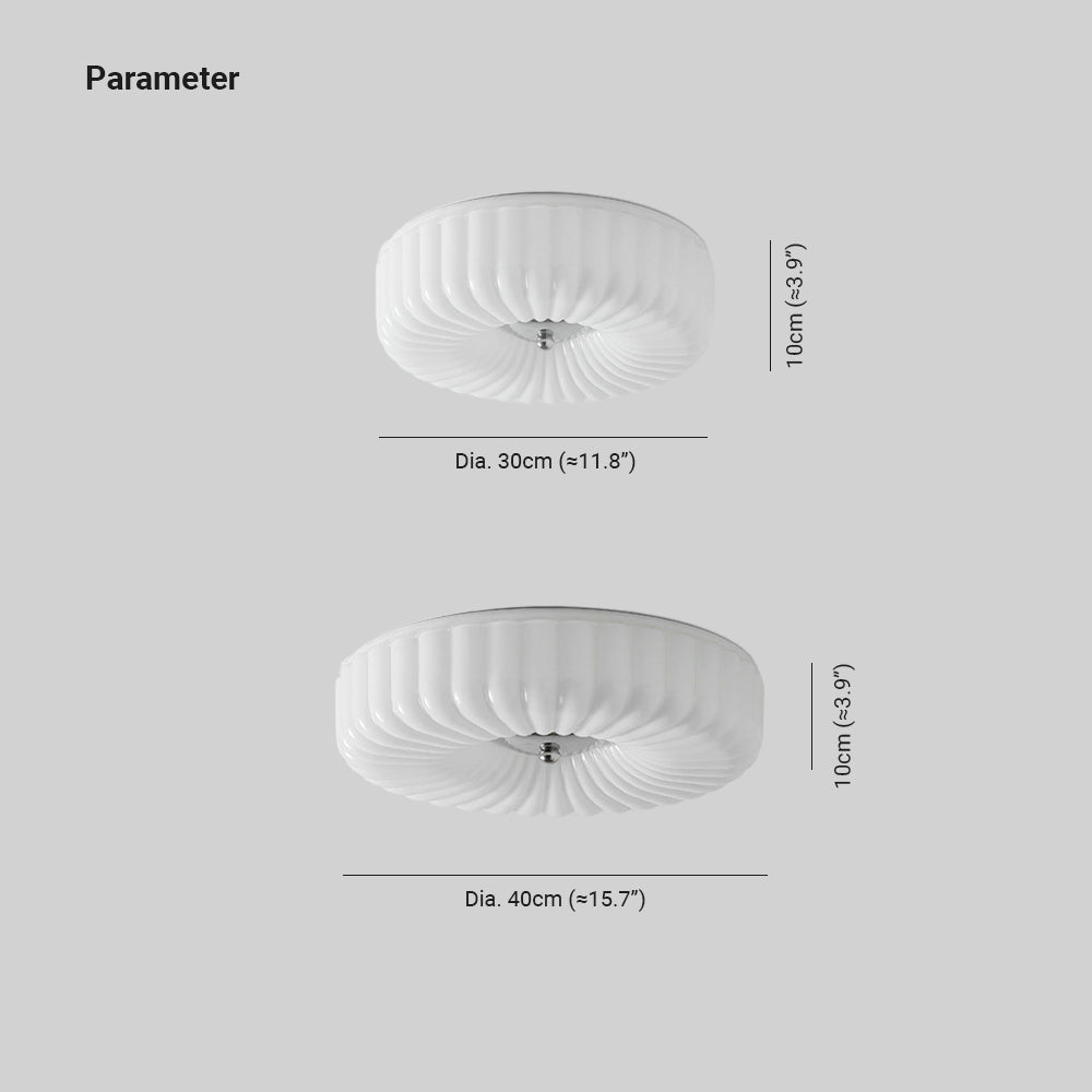 Arisha Moderno LED Vetro Plafoniere Camera da Letto