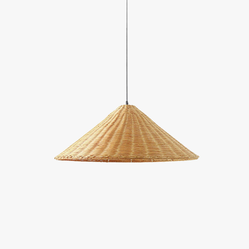 Ritta Vintage Fatto a Mano LED Rattan Lampade a Sospensione Soggiorno