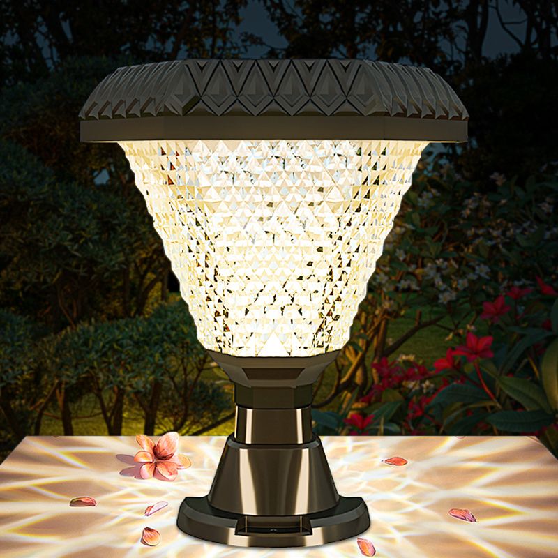 Ray Moderno Geometrico Solare Acrilico Lampade da Esterni