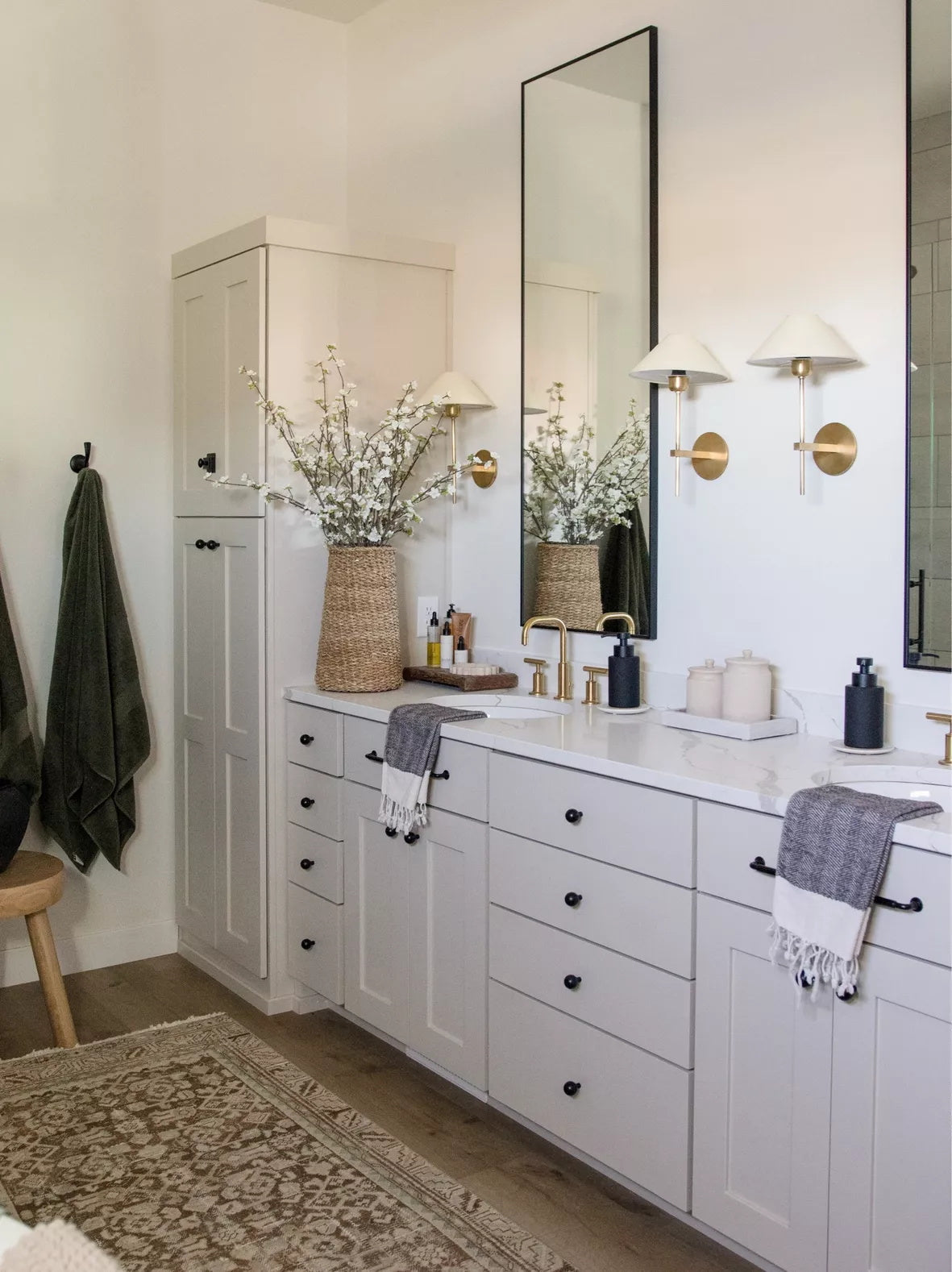 Zosilara Vintage Industrial Brass Fabric Sconce Wall Lamp - Lamp Copper