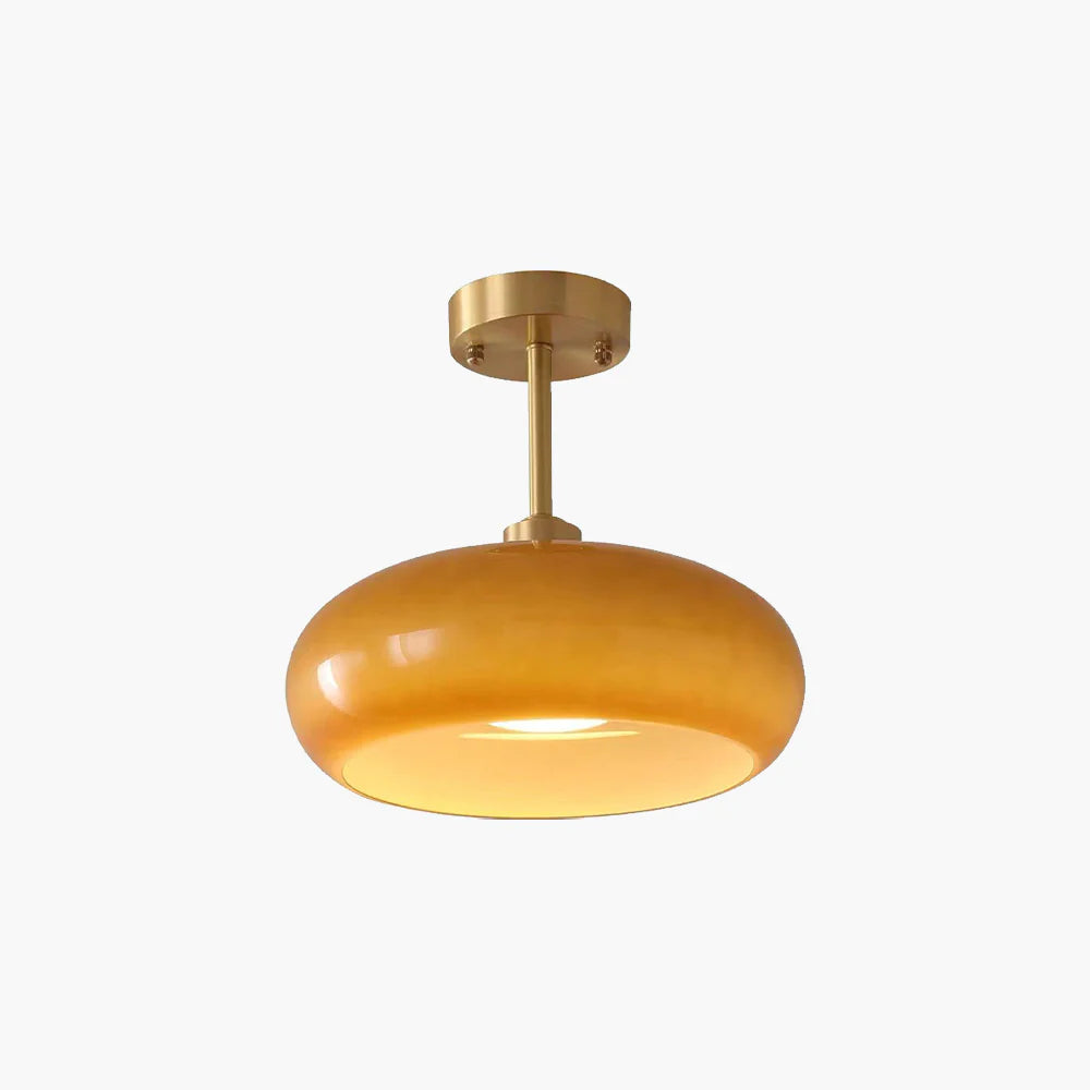 Valentina Moderno Plafoniere Rotonde Metallo/Vetro Soggiorno
