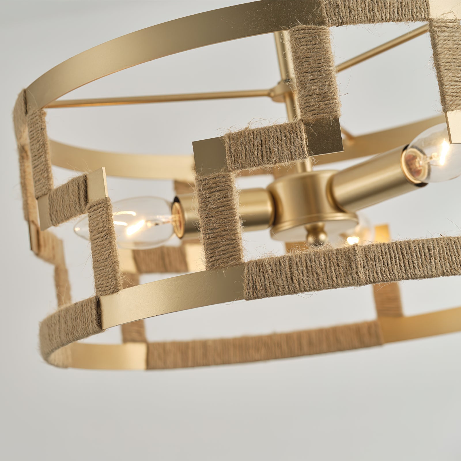 Syraeeth Individual Creativity Gold Metal Pendant Lamp - Lamp Copper