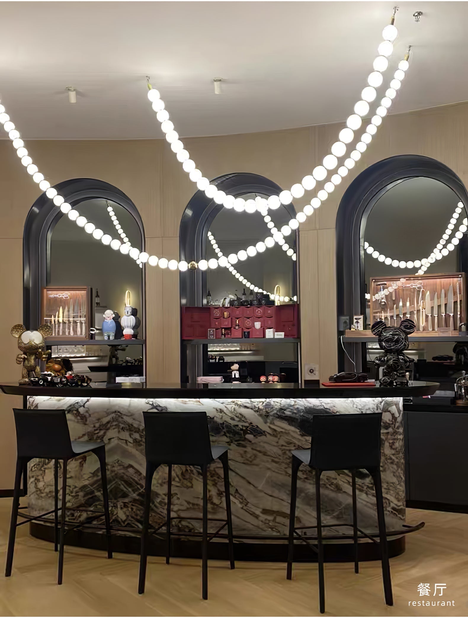 Zalvarin Brass Sputnik Chandelier - Blowlighting