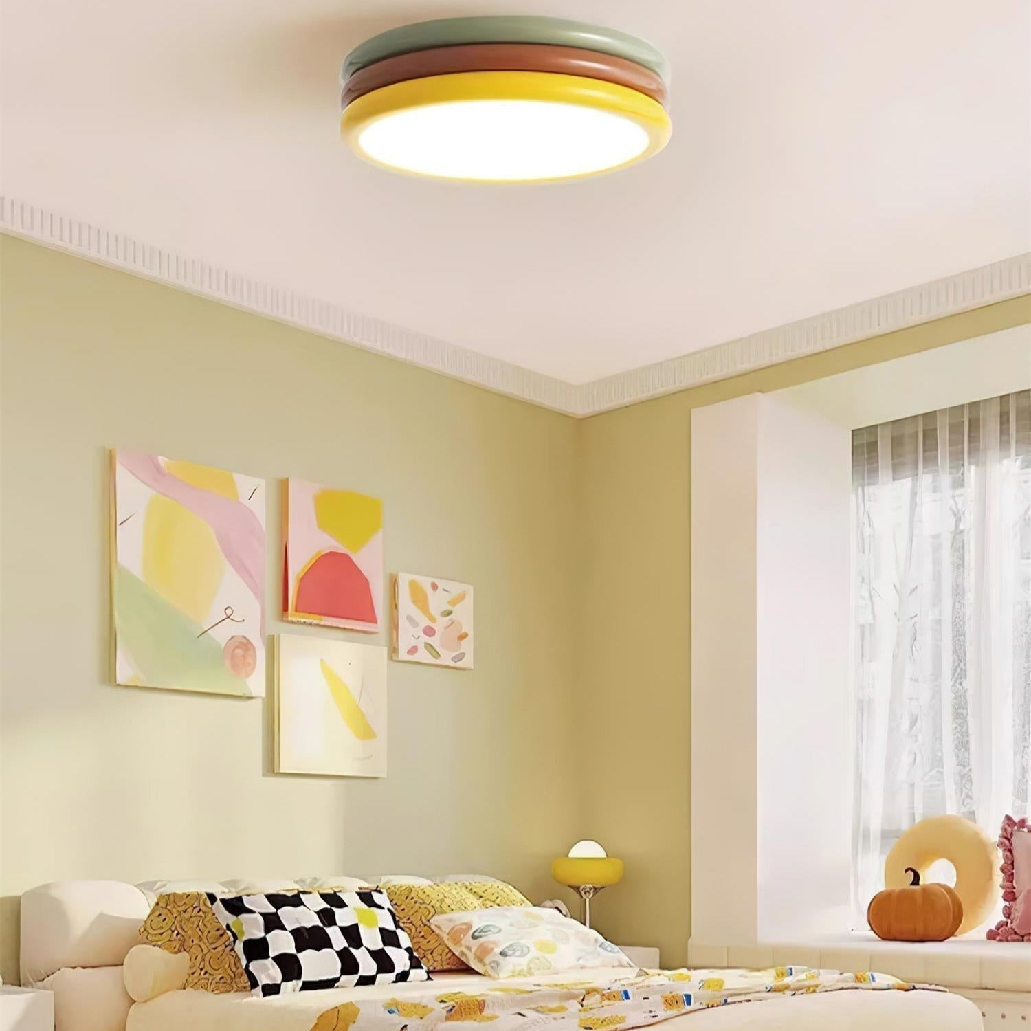 Aria Lampada da Soffitto Impilata Colorata