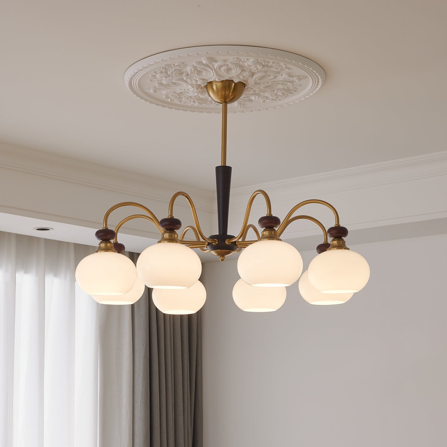 Harmonia Sphere Chandelier - Blowlighting
