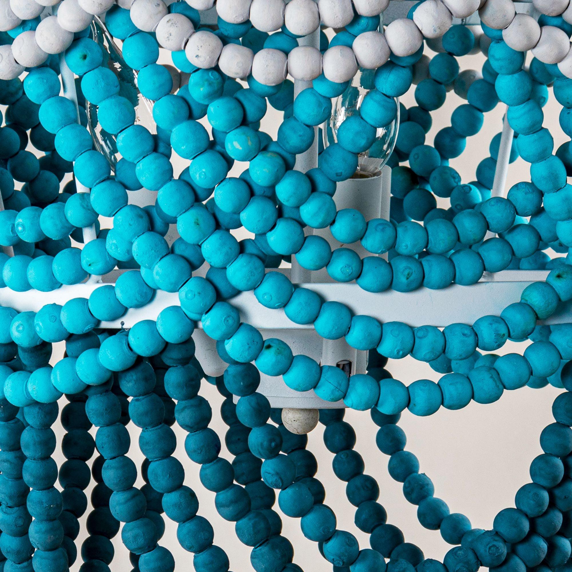 Alshaila Postmodern Luxury Wooden Metal Chandelier - Lamp Copper