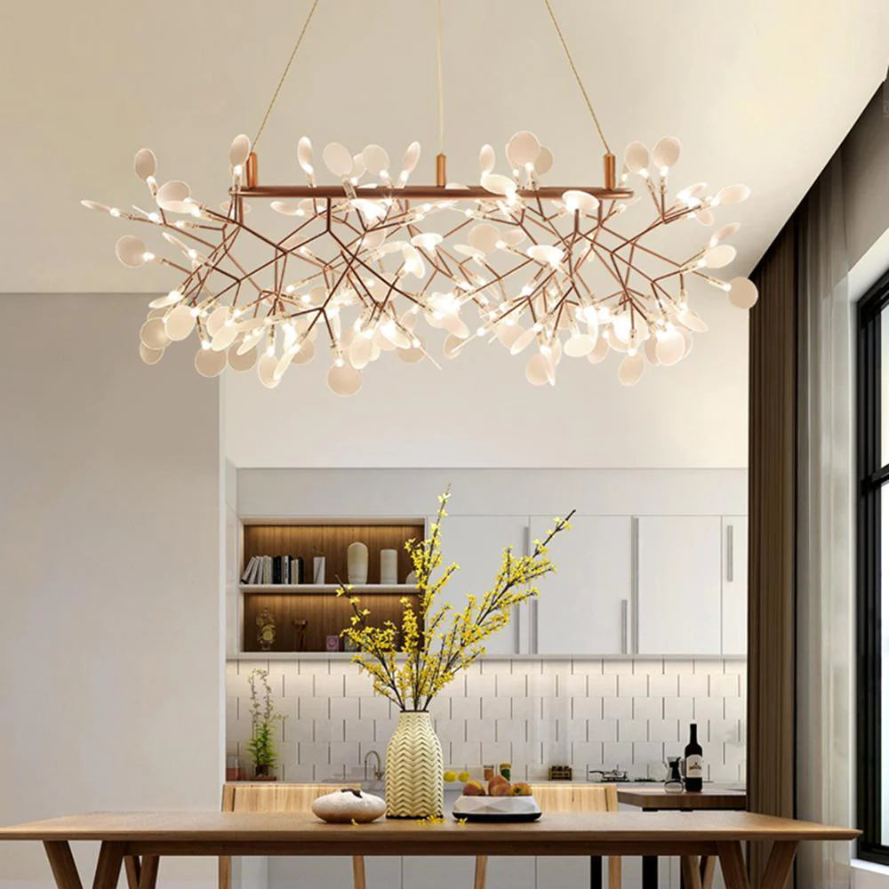 Olivia Lampadario Unico Sputnik Art Deco Lucciola