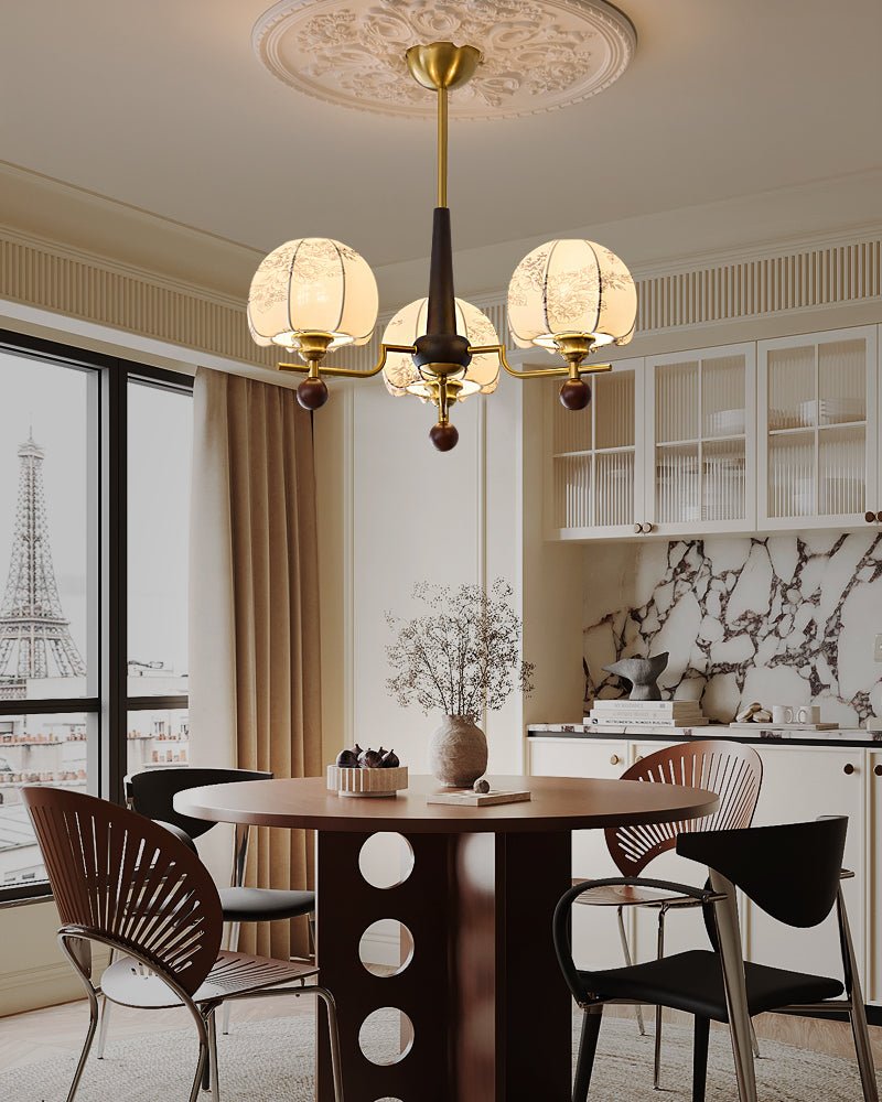 Heritage Bloom Chandelier - Blowlighting