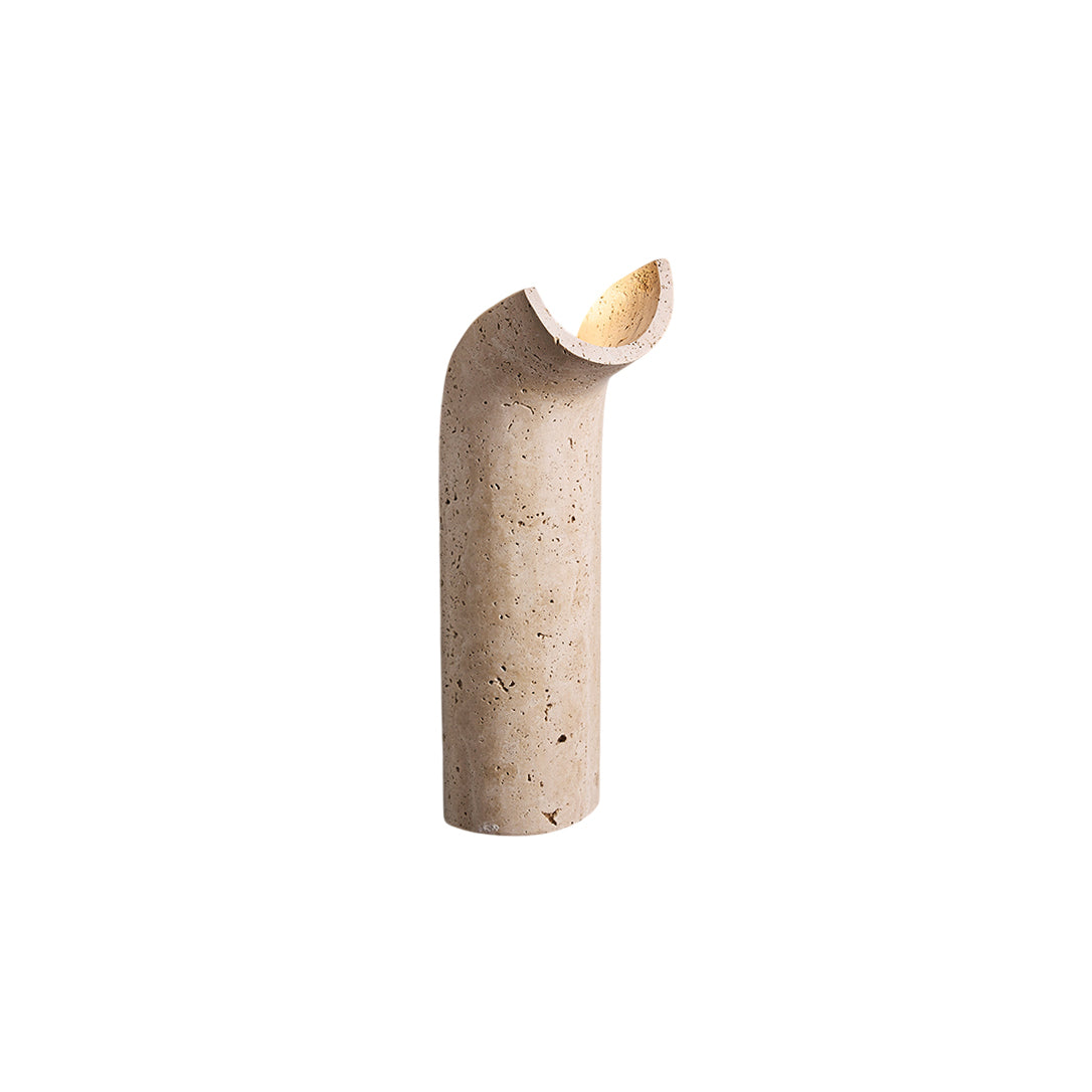 Cusolion Modern Minimalist Travertine Wall Lamp - Lamp Copper